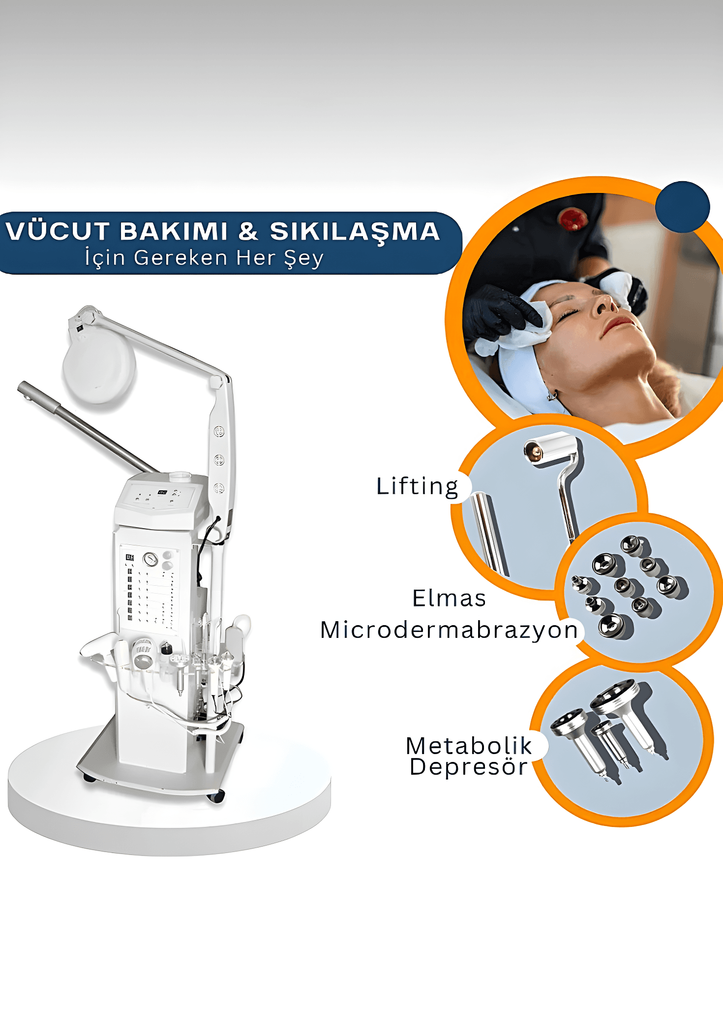  14+1 Professional Classic Skin Care Device - 2 Years Warranty