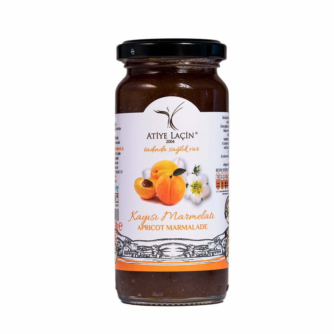 Atiye Laçin Kayısı Marmelatı 250 Gr