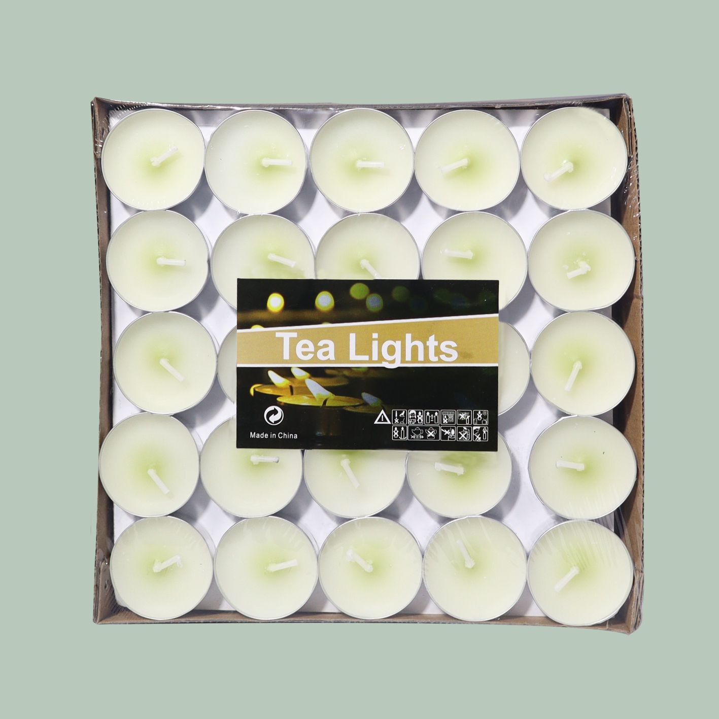 Tealights | Beyaz Mum 50'li Paket