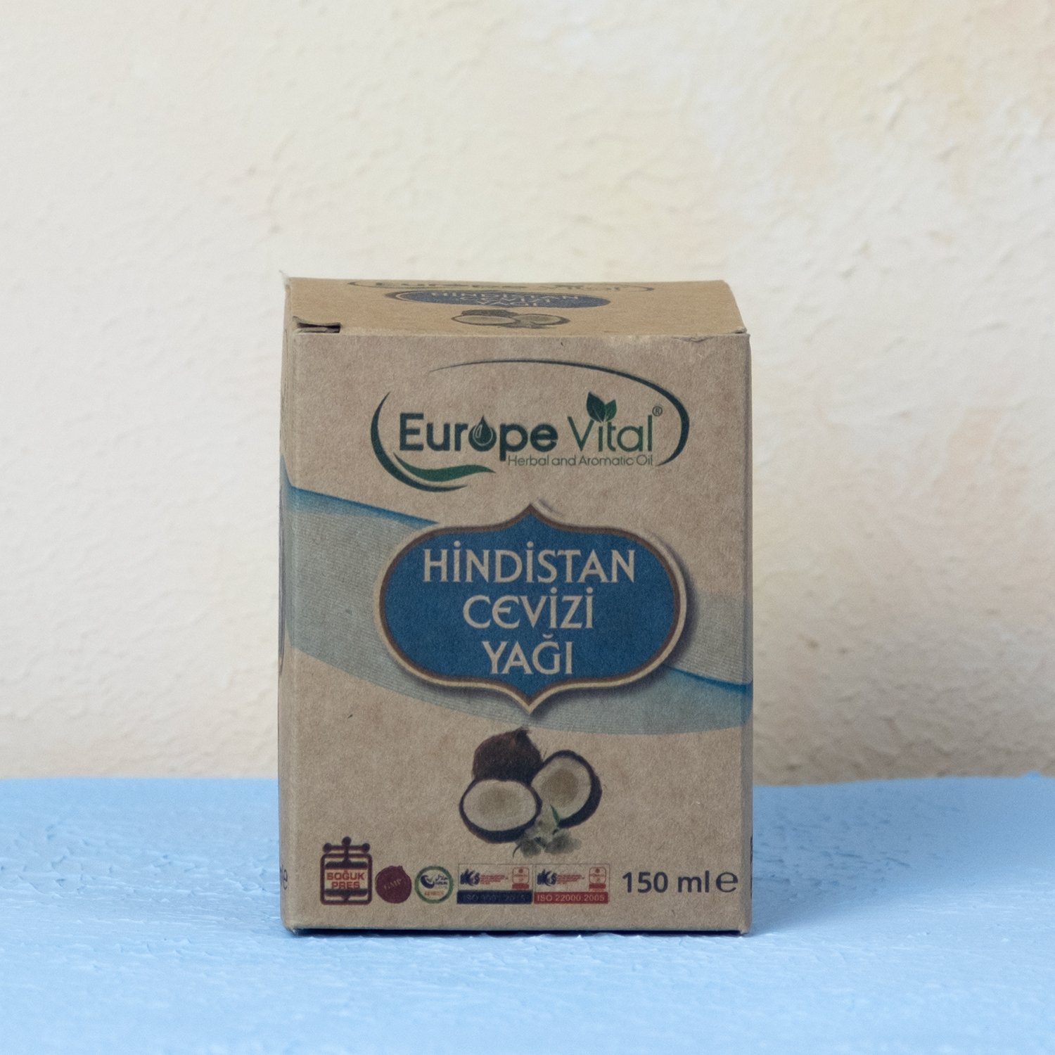 Europevital Hindistan Cevizi Yağı 150 Gr