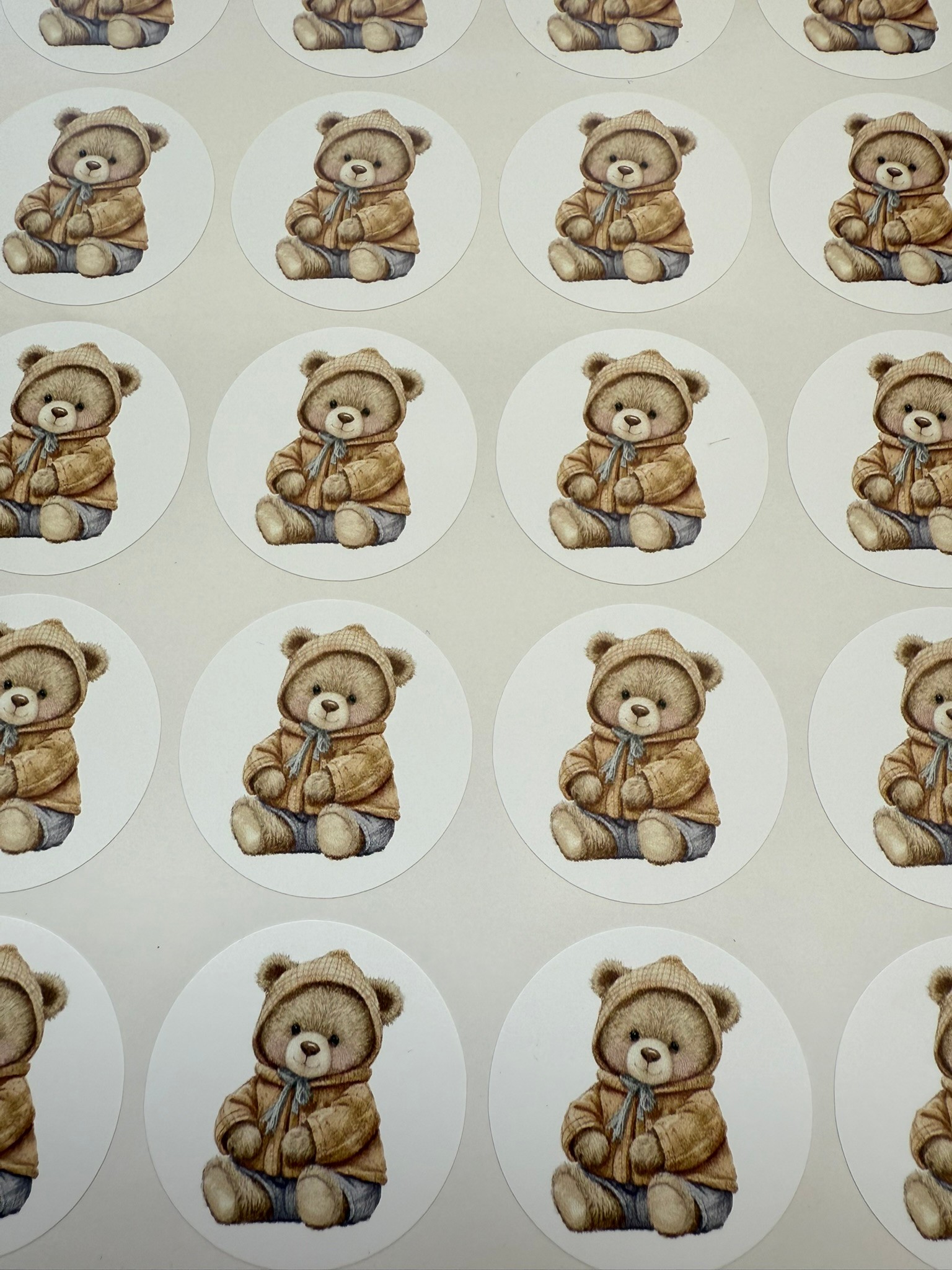 Ayıcık Sticker 50'li