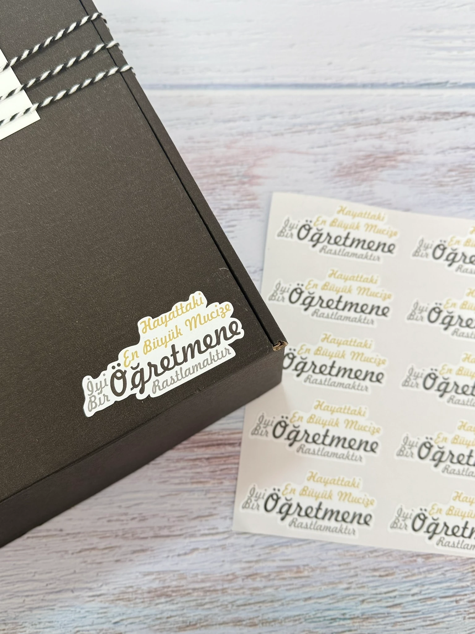 Öğretmenler Günü Sticker 50li