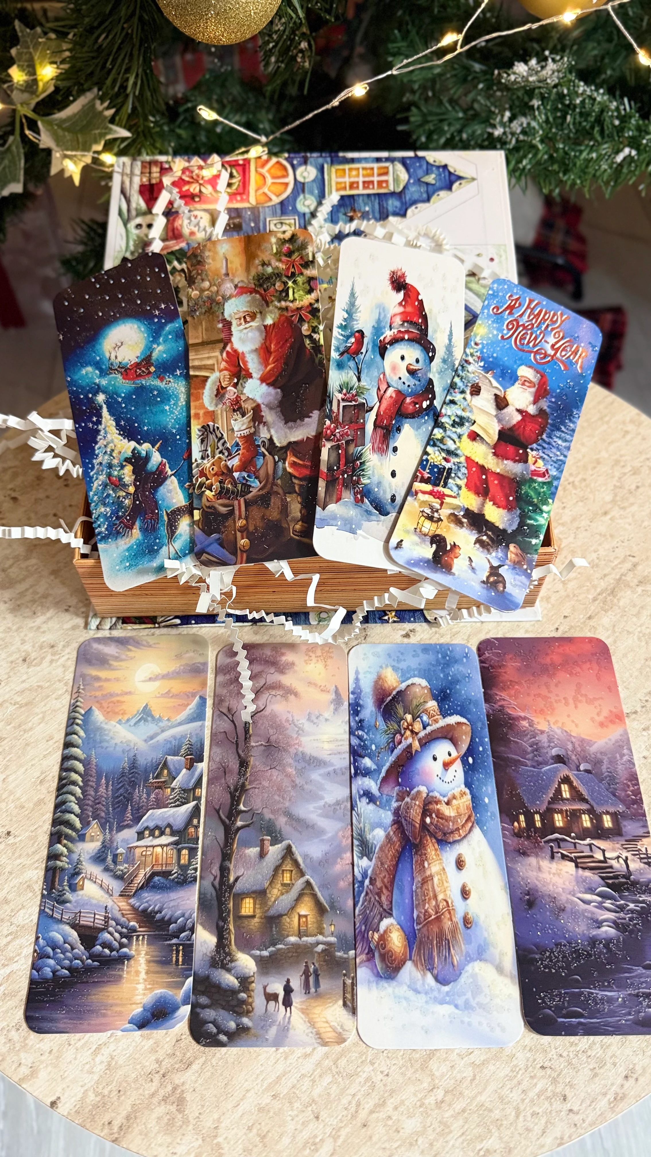 simli nostaljik kitap ayracı 8li