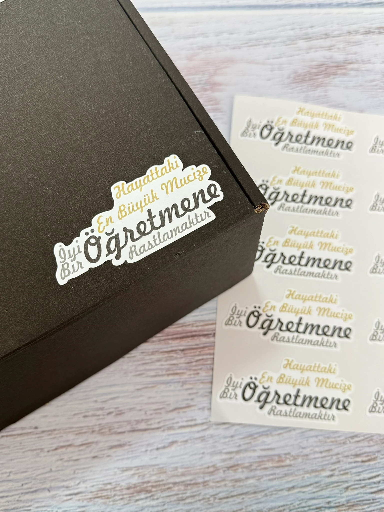 Öğretmenler Günü Sticker 50li