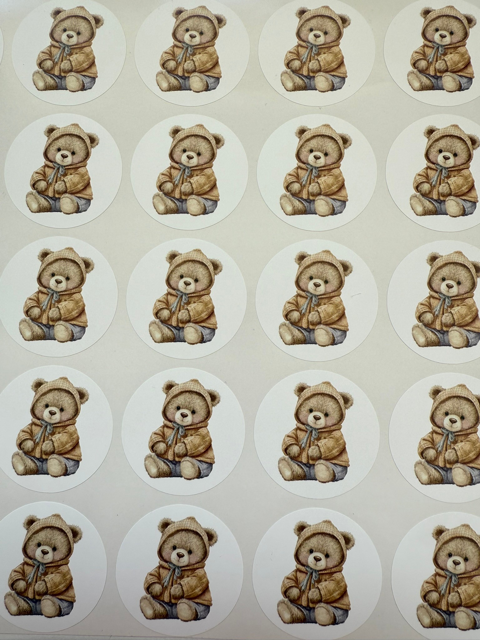 Ayıcık Sticker 50'li