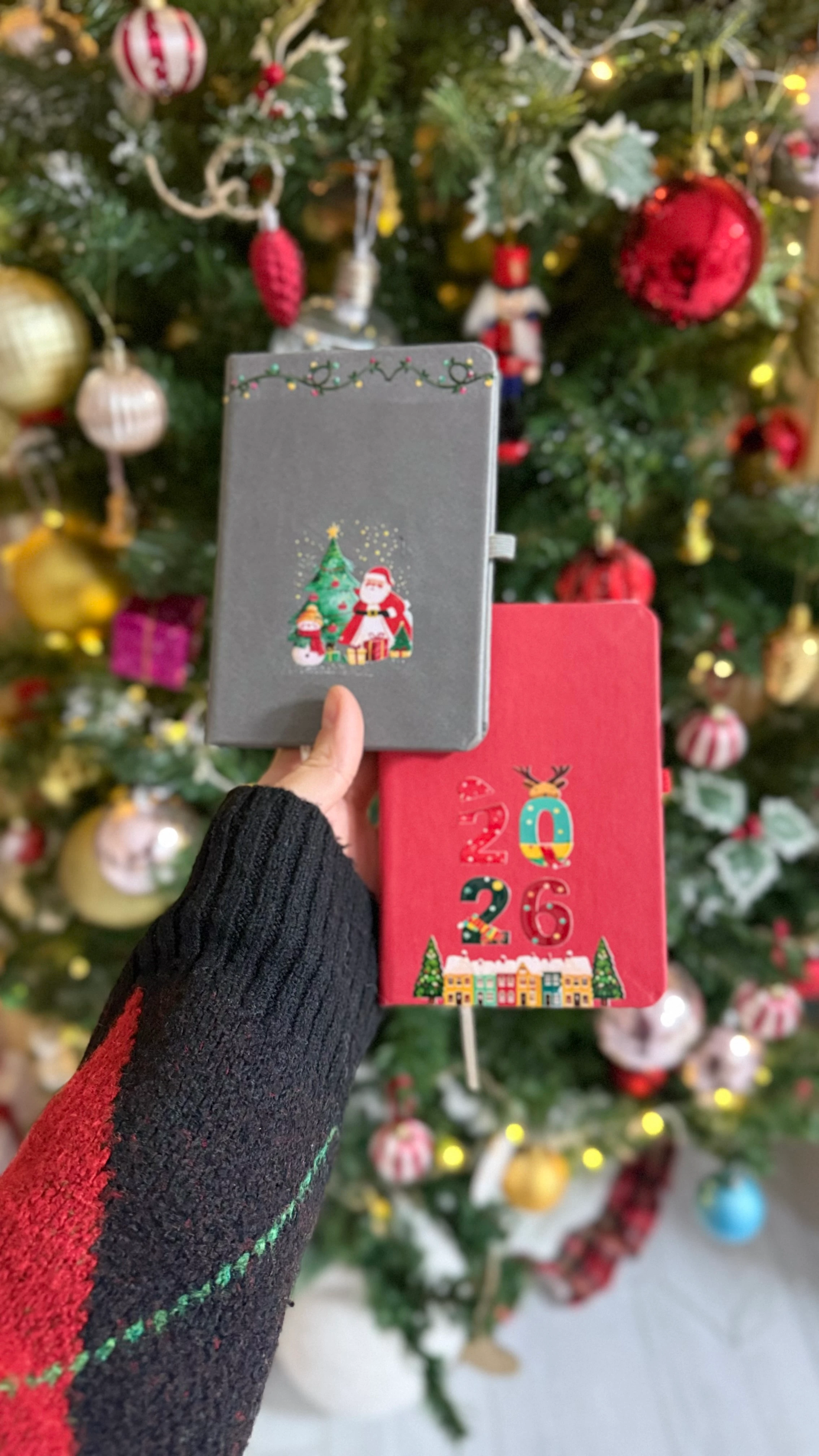 cep boy baskılı yeni yıl defteri