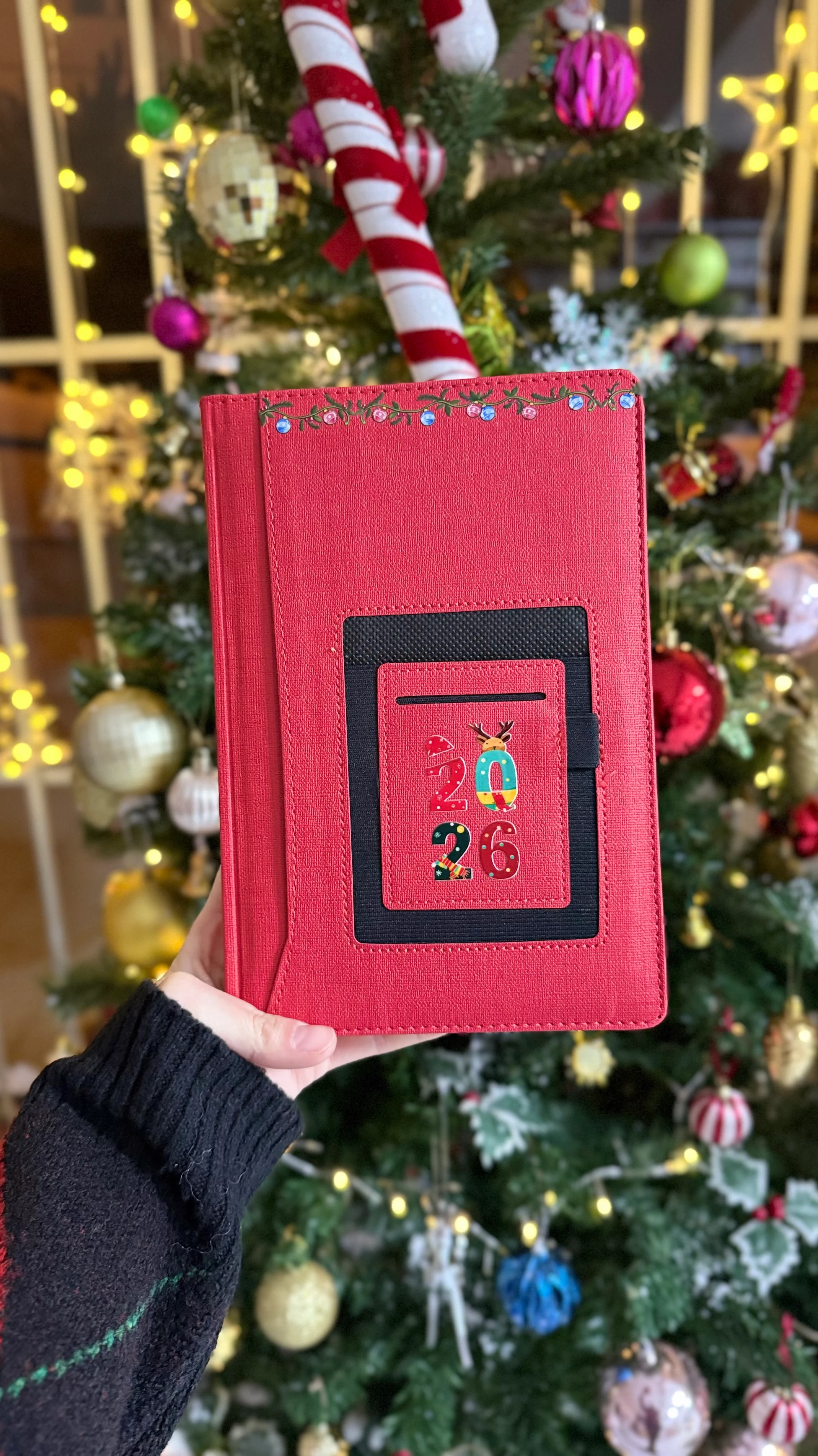 2026 tarihli ajanda kırmızı