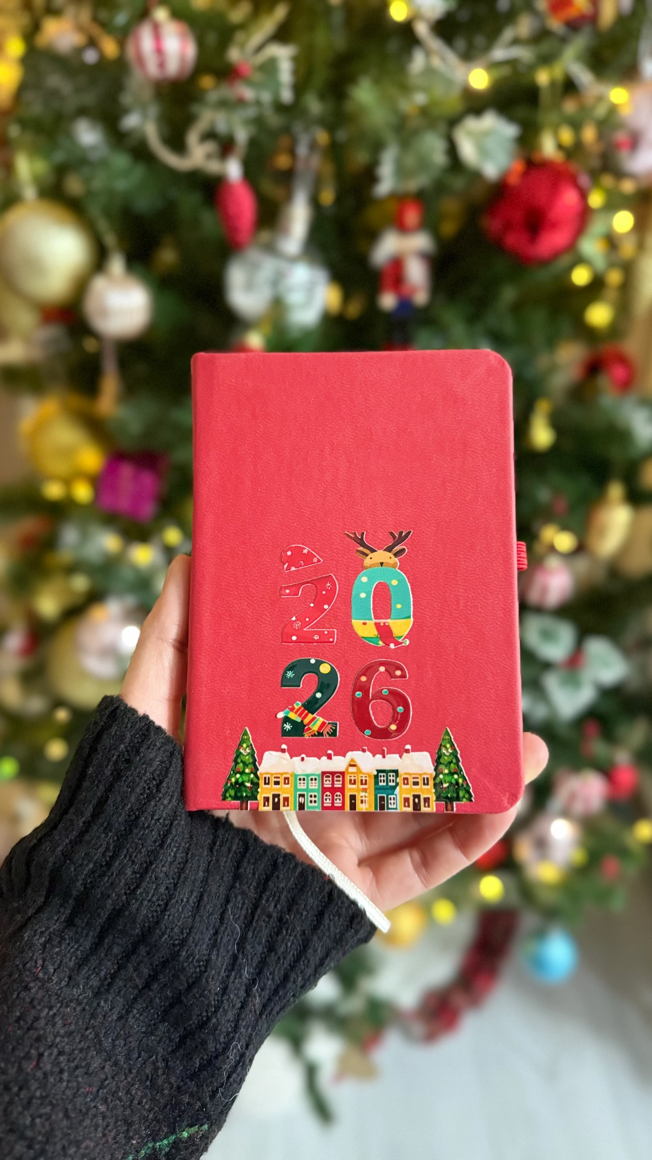 cep boy baskılı yeni yıl defteri