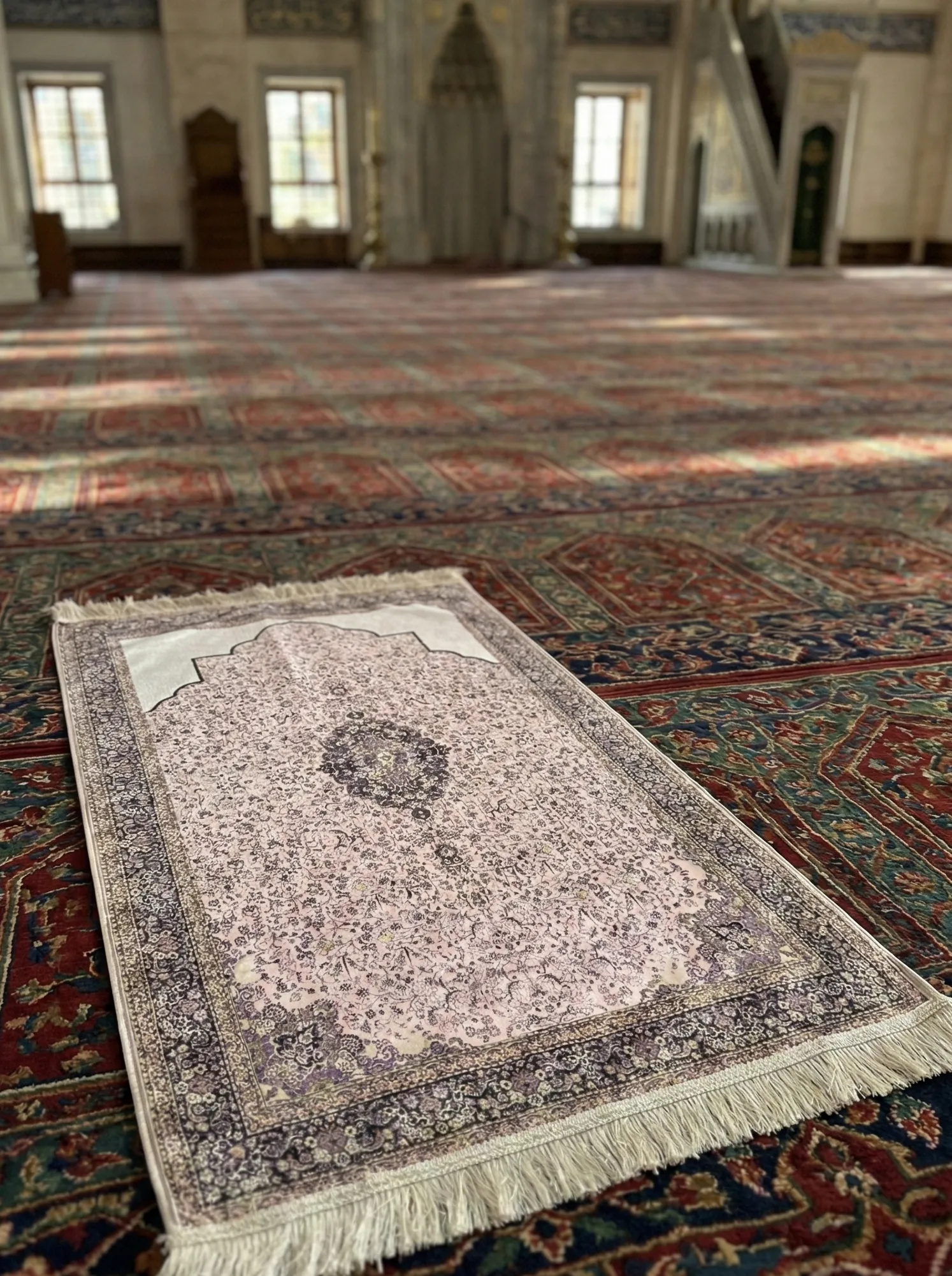 İpeksi Dokuma Seccade- Sultan Serisi