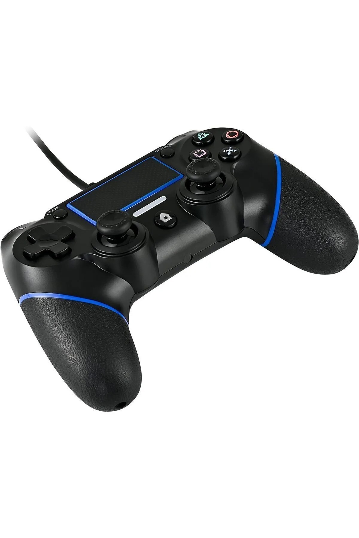 PS4 (Playstation 4) ve PC Uyumlu Titreşimli Kablolu Oyun Kolu Gamepad