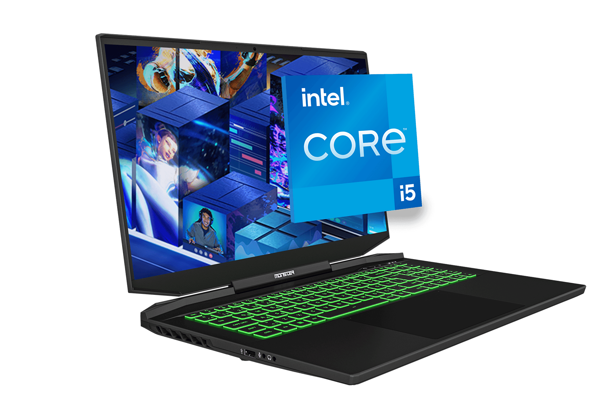 Monster Abra A7 V14.5.4 Intel Core i5 13500H 16 GB RAM 1 TB SSD 6 GB RTX 4050 FreeDos 17,3" FHD 144 Hz Oyun Bilgisayarı