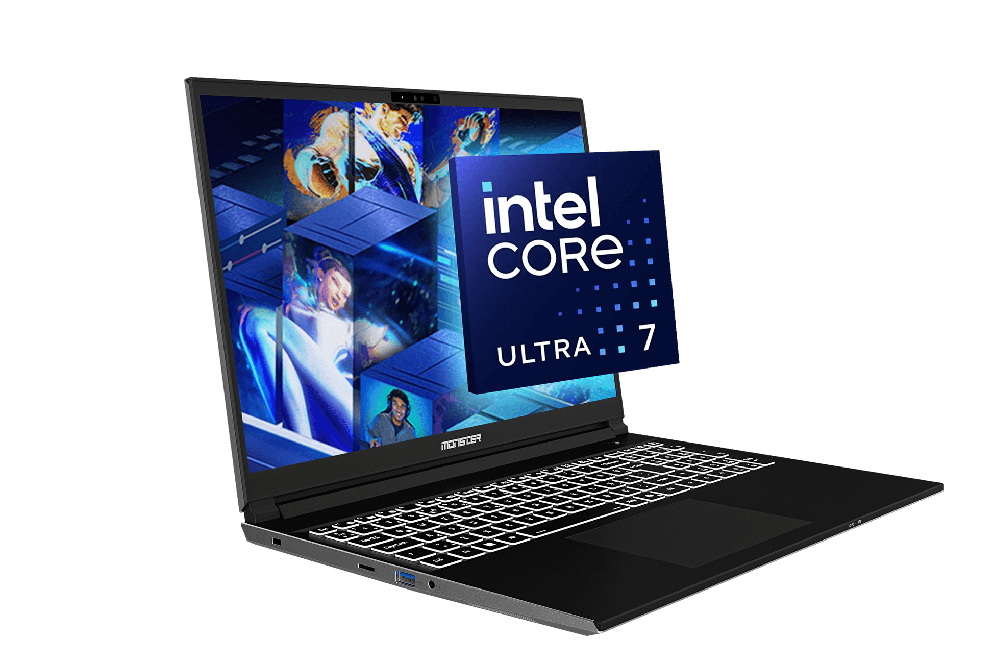 Monster Tulpar T6 V2.1.4 Core Ultra 7 155H 16 GB RAM 1 TB SSD 8 GB RTX 4070 FreeDOS 16" WQXGA 240 Hz Taşınabilir Bilgisayar