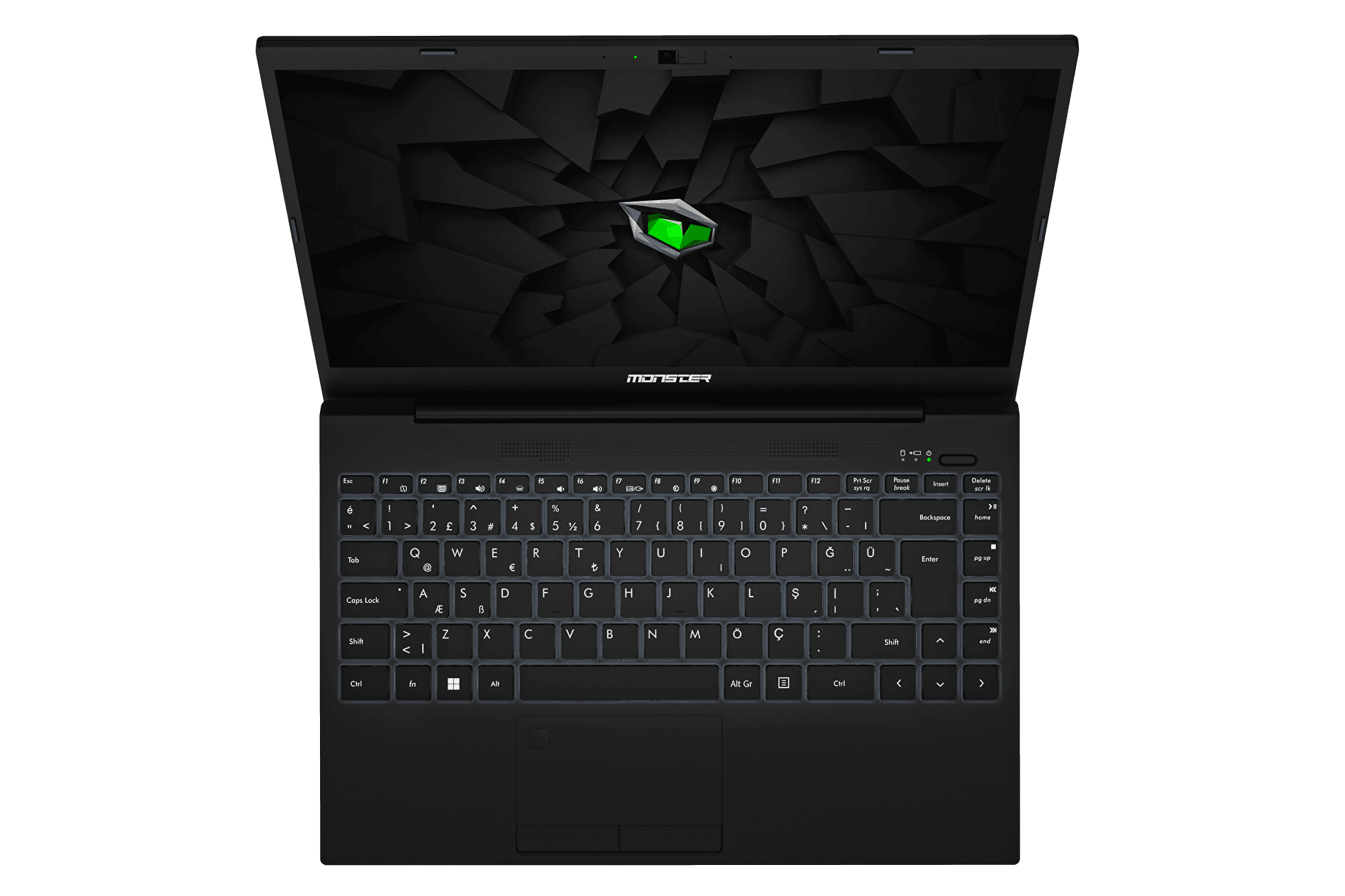 Monster Huma H5 V4.2 Black Intel Core i7 1255U 16 GB RAM 500 GB SSD FreeDos 15,6" FHD 120 Hz Taşınabilir Bilgisayar