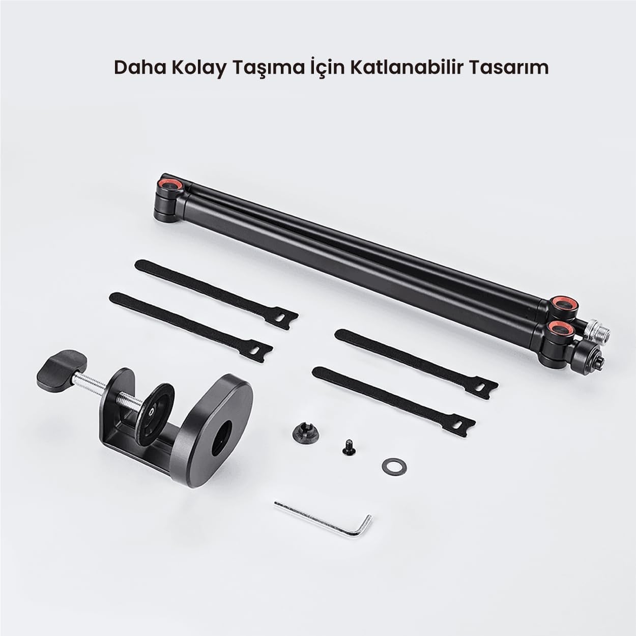 Voltix Ergonomik Premium Ayarlanabilir Mikrofon Tutucu