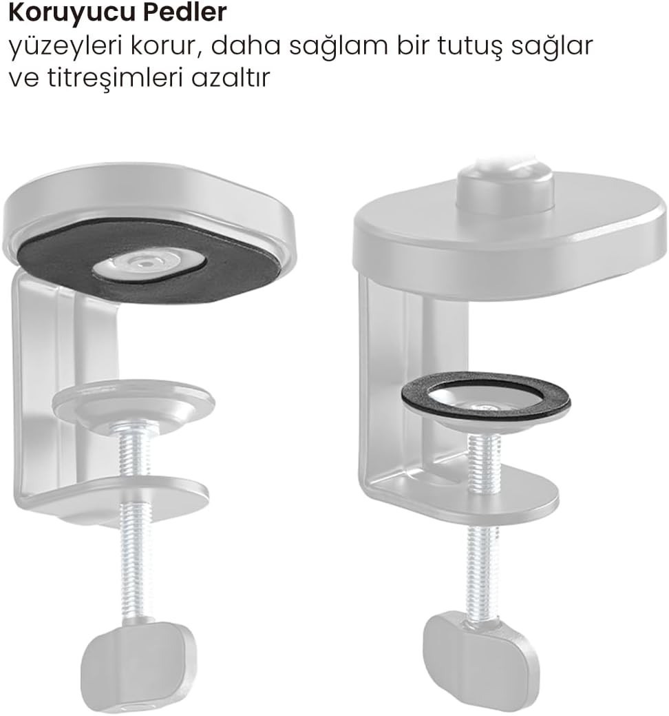 Voltix Ergonomik Premium Ayarlanabilir Mikrofon Tutucu