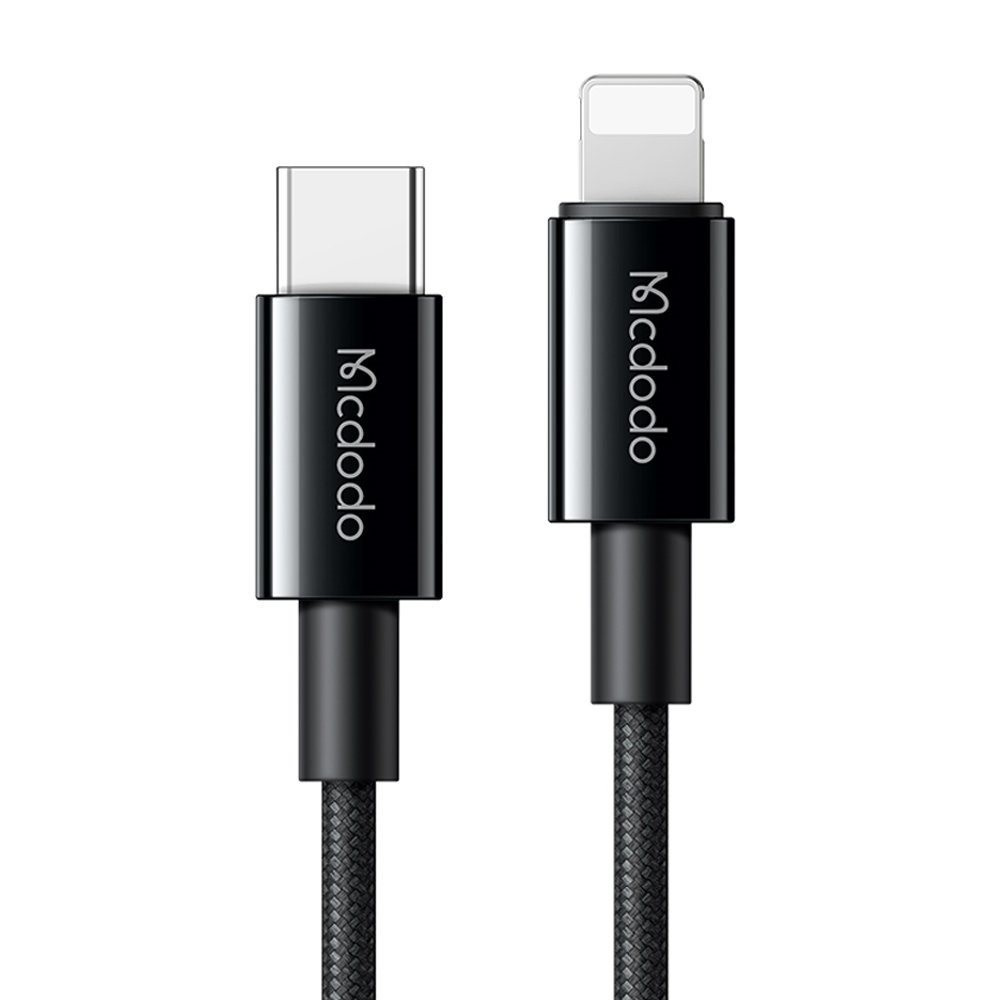 MCDODO CA-2761 Type-C To Lightning PD 36W Hızlı Data/Şarj Kablosu 1.2m - Siyah