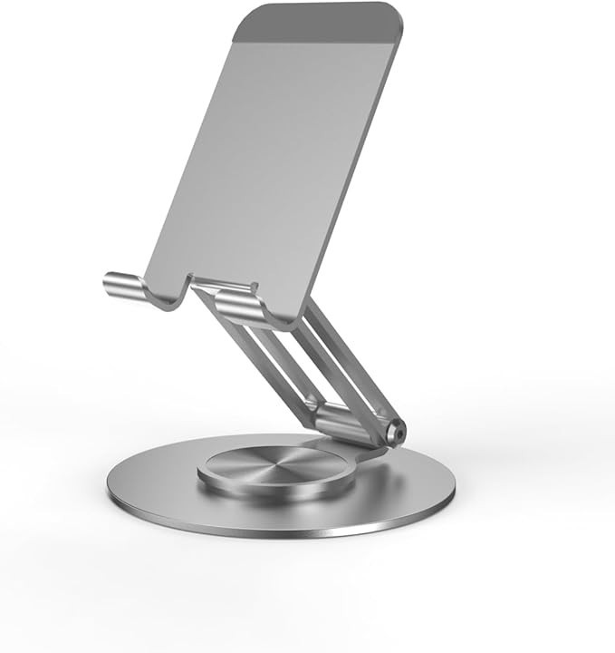 Voltix 360° Dönebilen Telefon Tutucu Katlanabilir Alüminyum Telefon Standı