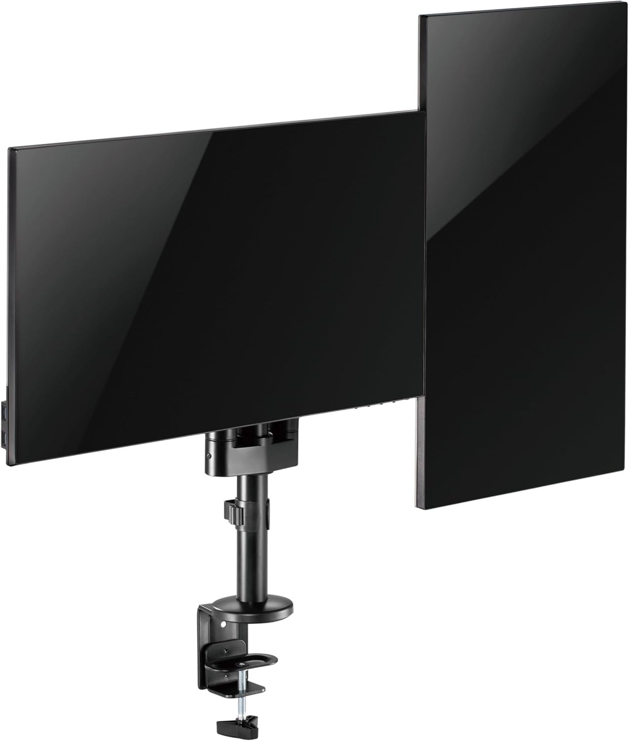 Voltix Ergonomik Premium 17''-32'' Ekranlar için VESA Uyumlu 2'li Monitör Tutucu