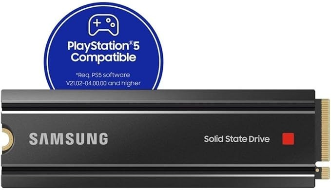 Samsung 980 PRO Soğutuculu NVMe M.2, 1 TB SSD, 7.000 MB/sn Okuma, 5.100 MB/sn Yazma‎ ‎MZ-V8P1T0CW