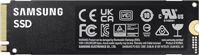 Samsung 980 PRO NVMe M.2, 1 TB SSD, 7.000 MB/sn Okuma, 5.100 MB/sn Yazma MZ-V8P1T0BW