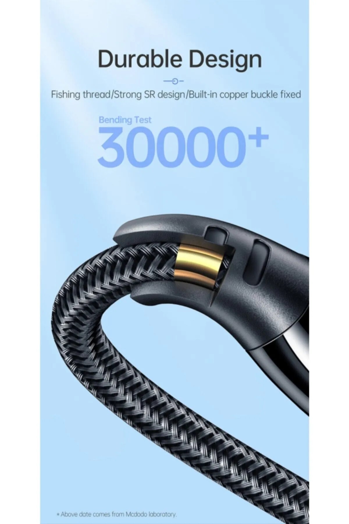 Mcdodo CA-8120 100W Type-C To Type-C Hızlı Şarj Data-Şarj Kablosu 1.2M Siyah