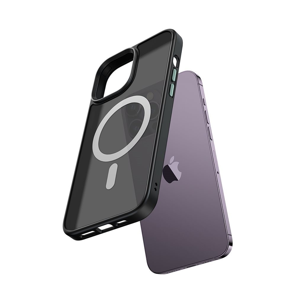 Mcdodo Iphone 14 Uyumlu Mat Siyah Magsafe Kılıf Pc-3100
