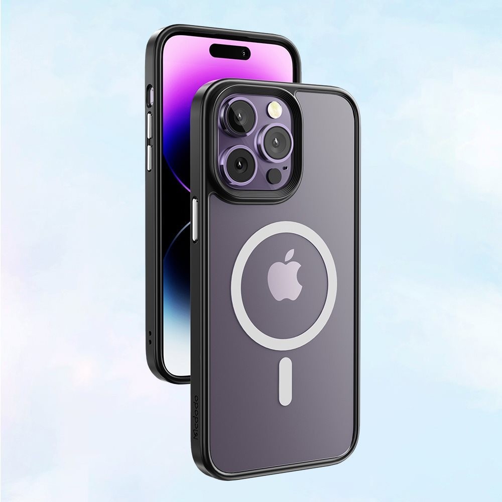 Mcdodo Iphone 14 Uyumlu Mat Siyah Magsafe Kılıf Pc-3100