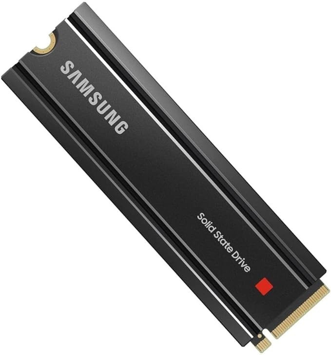 Samsung 980 PRO Soğutuculu NVMe M.2, 1 TB SSD, 7.000 MB/sn Okuma, 5.100 MB/sn Yazma‎ ‎MZ-V8P1T0CW