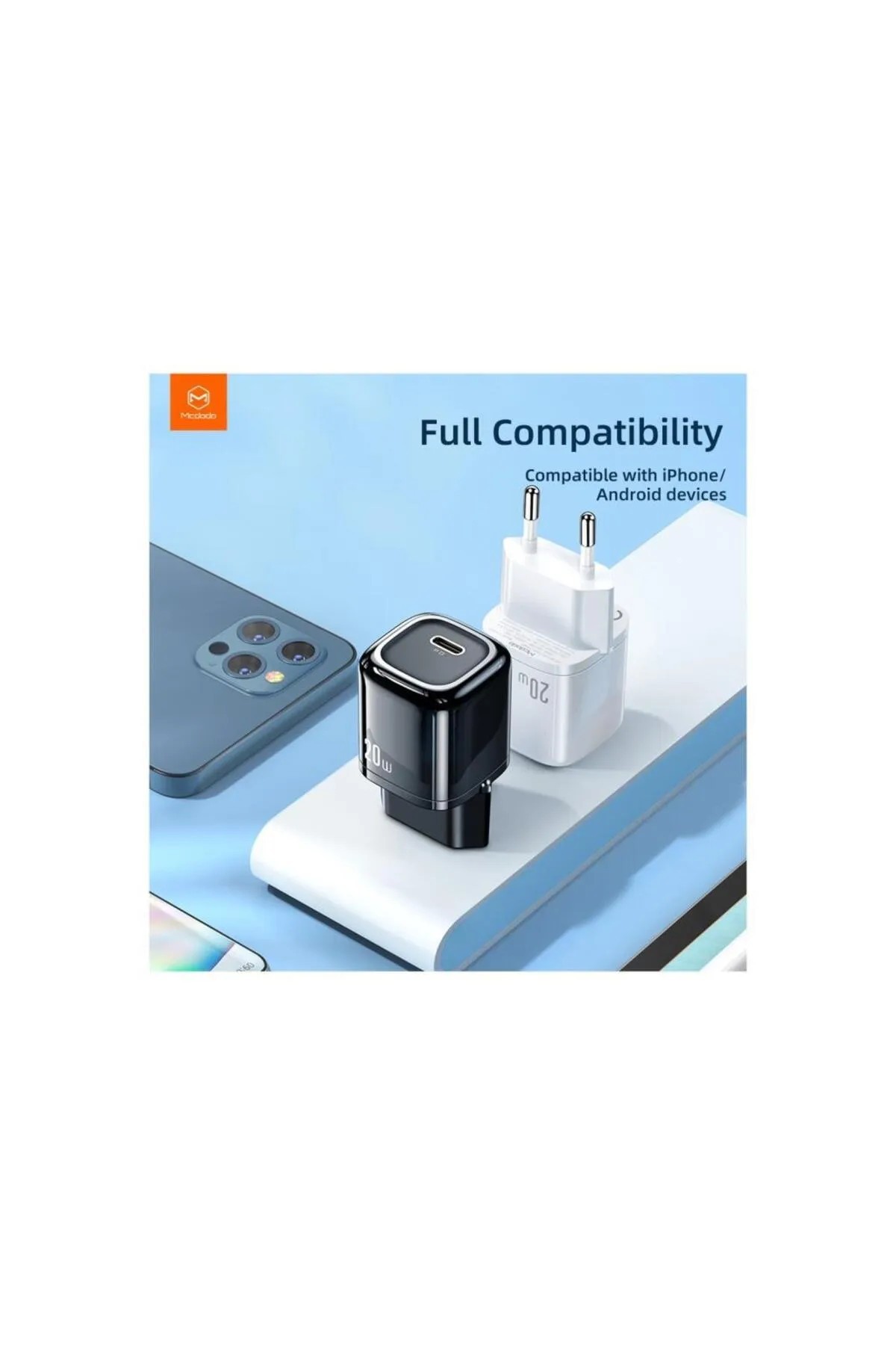 Mcdodo CH-8290 20W Mini Şarj Adaptörü - Beyaz