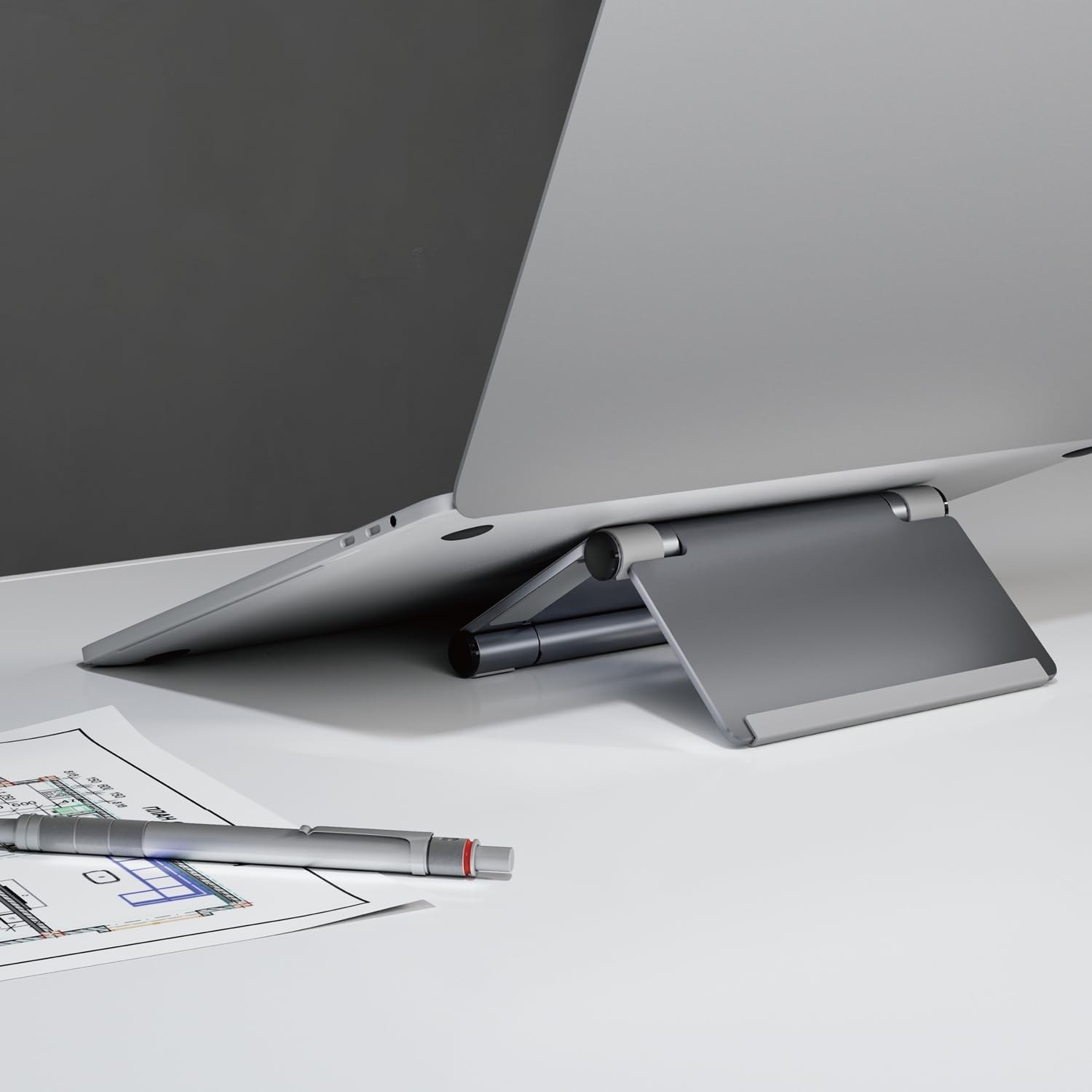 Voltix Yüksekliği Ayarlanabilir Katlanabilir Laptop/Tablet/Telefon Standı Minimalist ve Taşınabilir