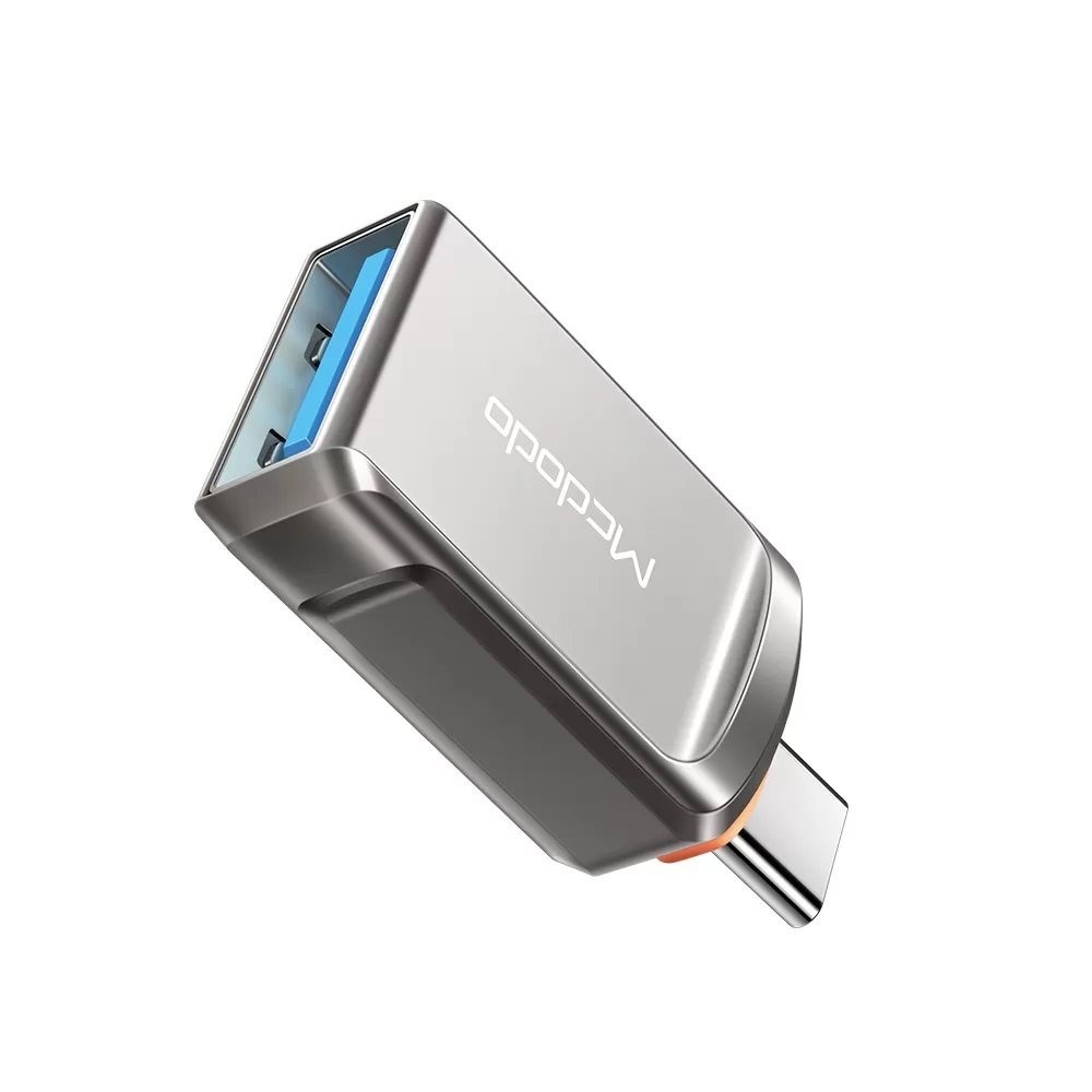 Mcdodo OT-8730 Usb To Type-C Çevirici Soket Converter Gri