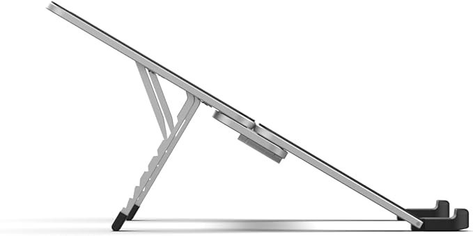 Voltix Dizüstü Bilgisayar Standı Yüksekliği Ayarlanabilir Katlanabilir Havalandırmalı Dizüstü Bilgisayar Standı Tüm Dizüstü Bilgisayarlarla Uyumlu 10-17,3 ", MacBook, Dell, Alienware, Monster.