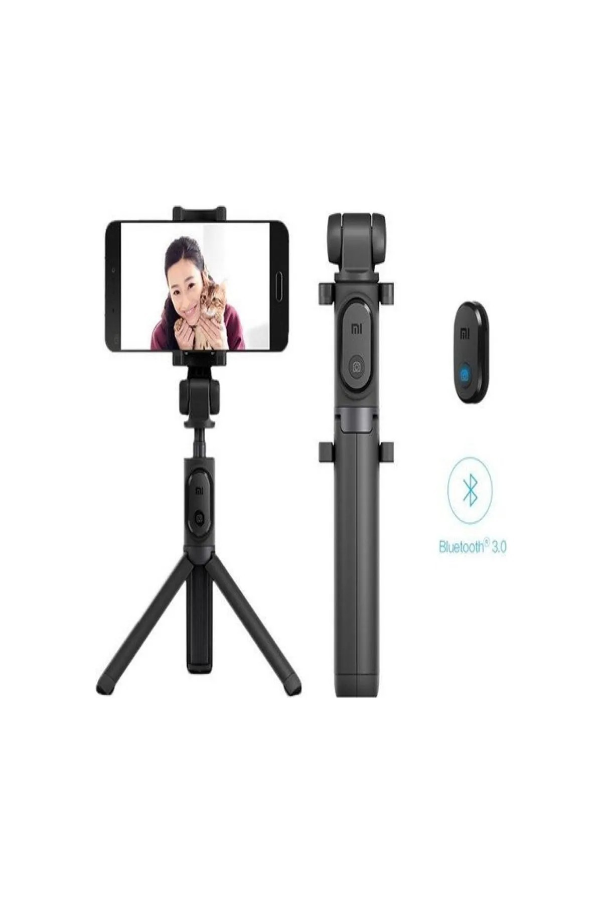 Xiaomi Mi Tripod Bluetooth Kumandalı Üçü Birarada Selfie Çubuğu