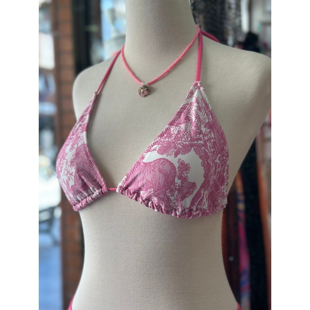 Pink Mirage – Pembe Desenli Bikini Takımı
