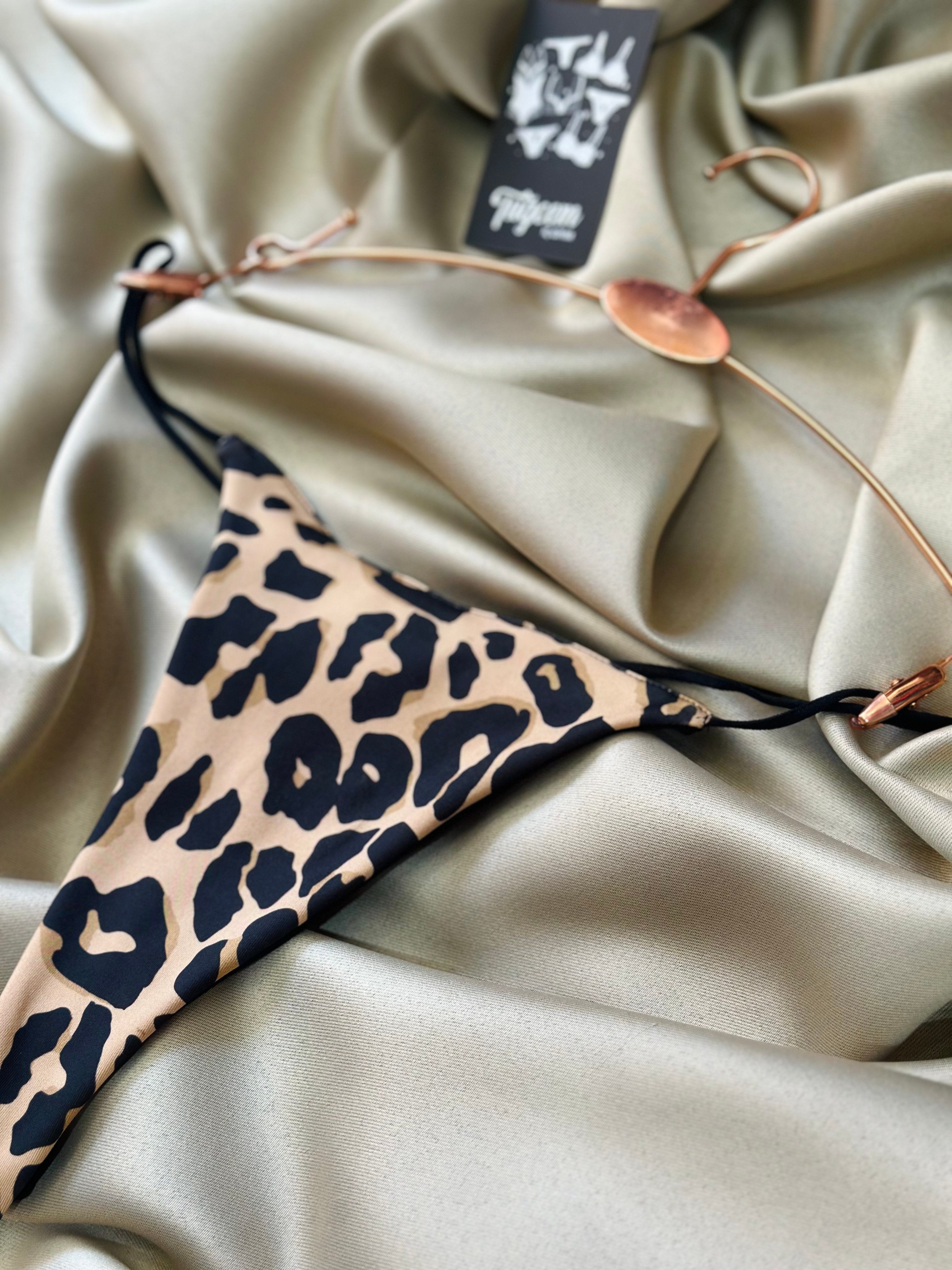 Wild Touch – Leopar Desenli String