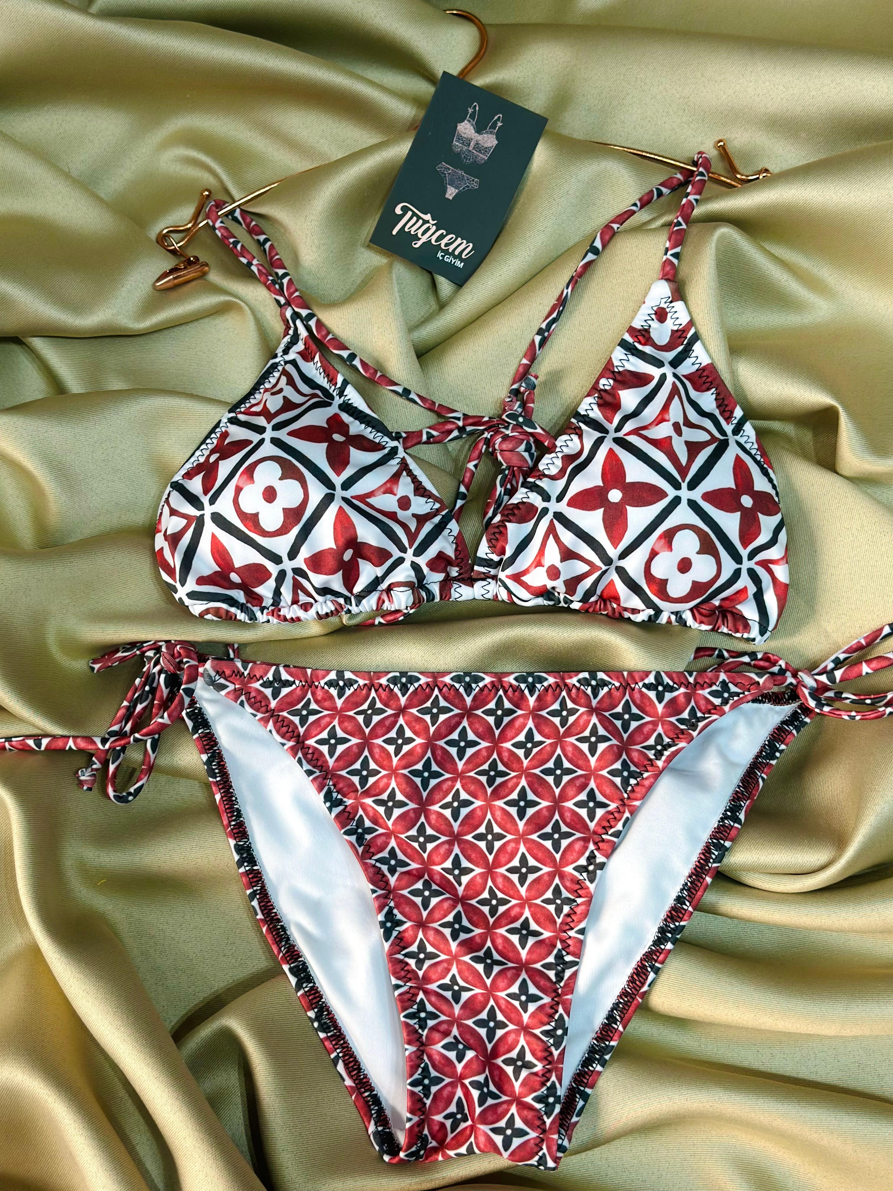 Mosaic Bloom Bikini Set