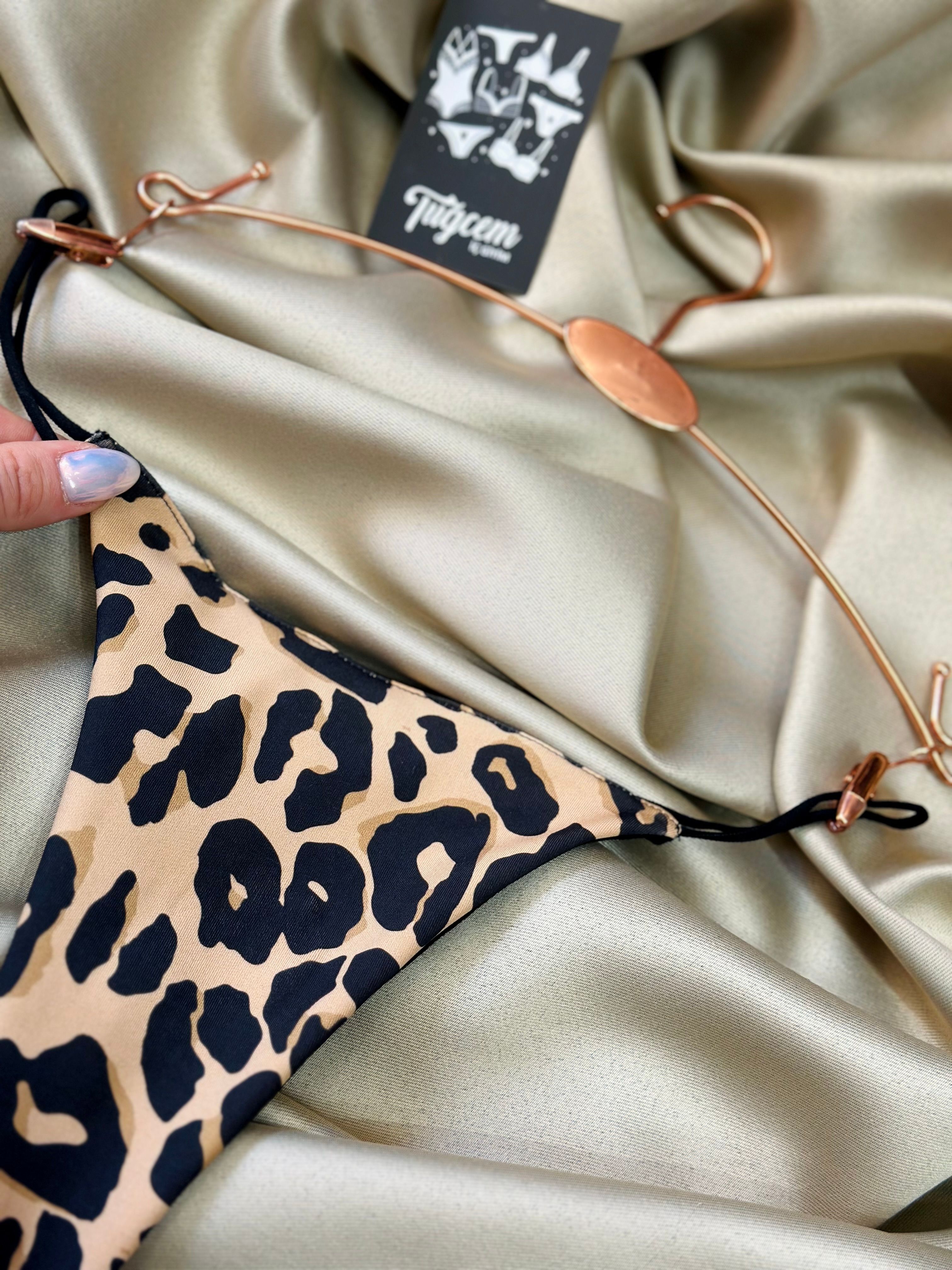 Wild Touch – Leopar Desenli String