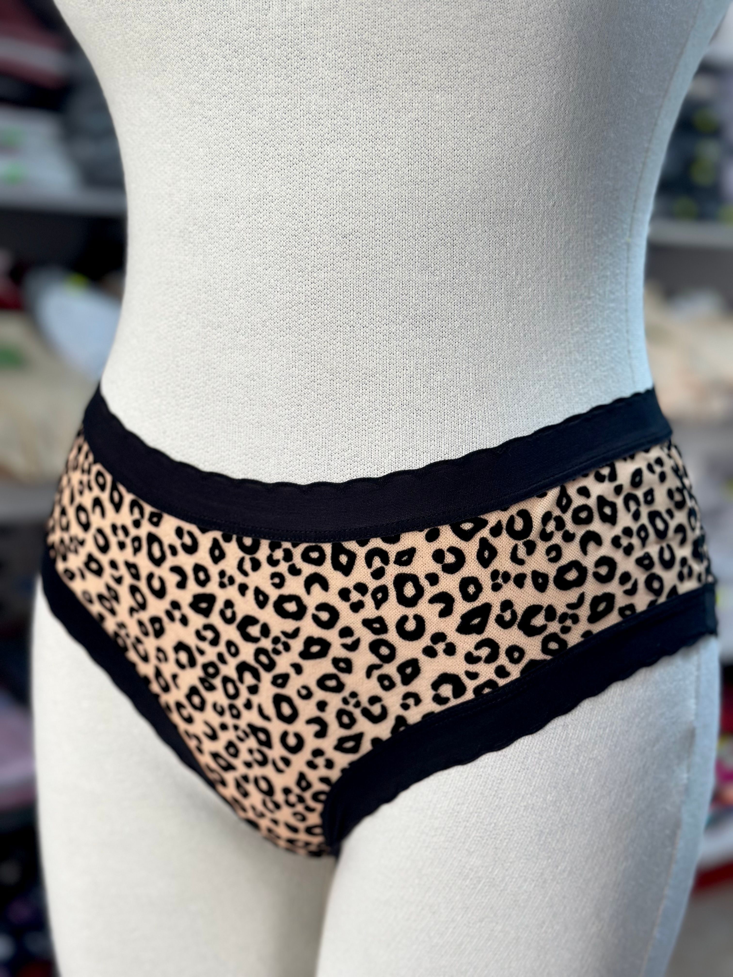 Wild Whisper – Leopar Desenli Yüksek Bel Külot