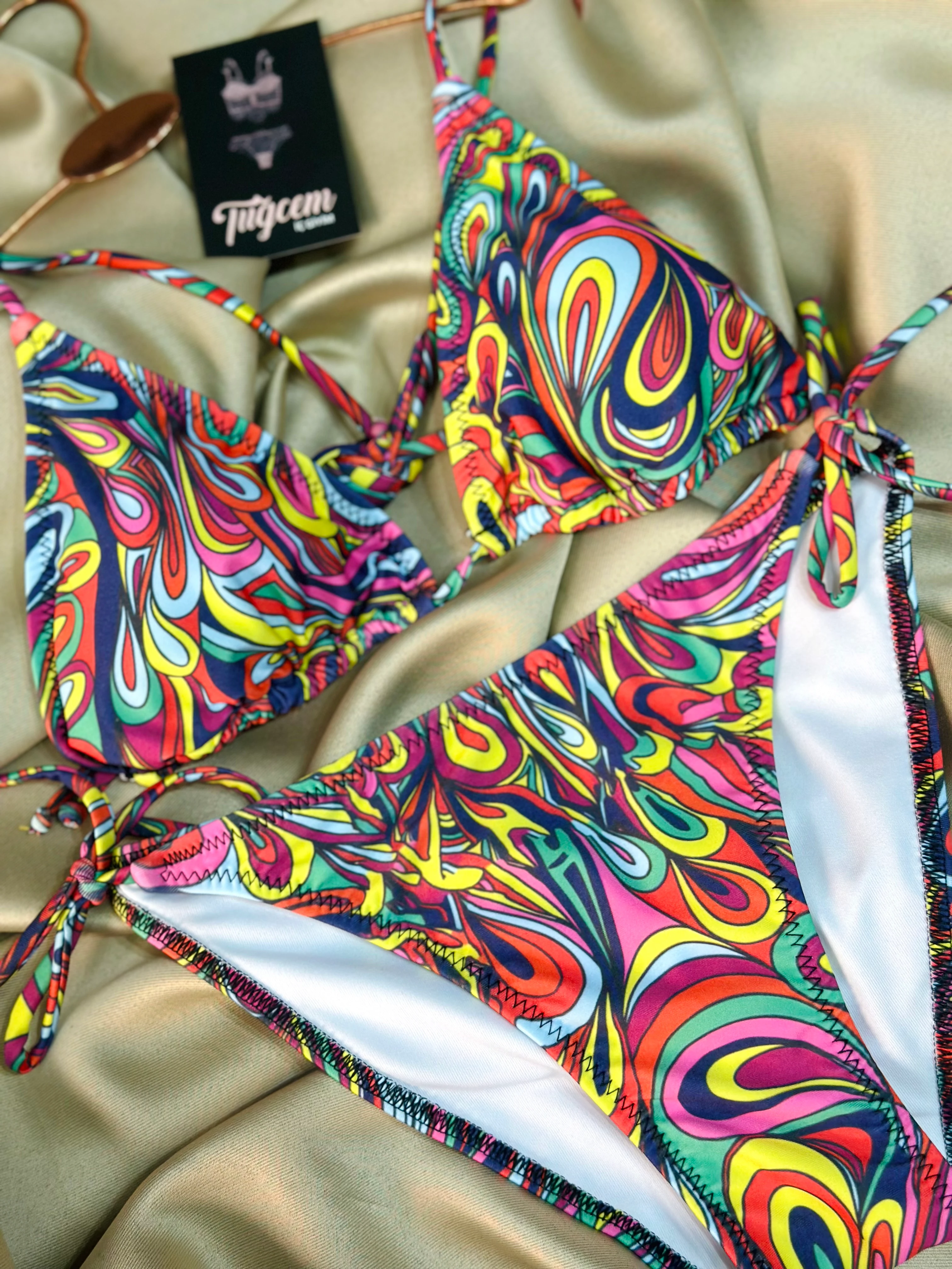 Electric Vibe Bikini Set