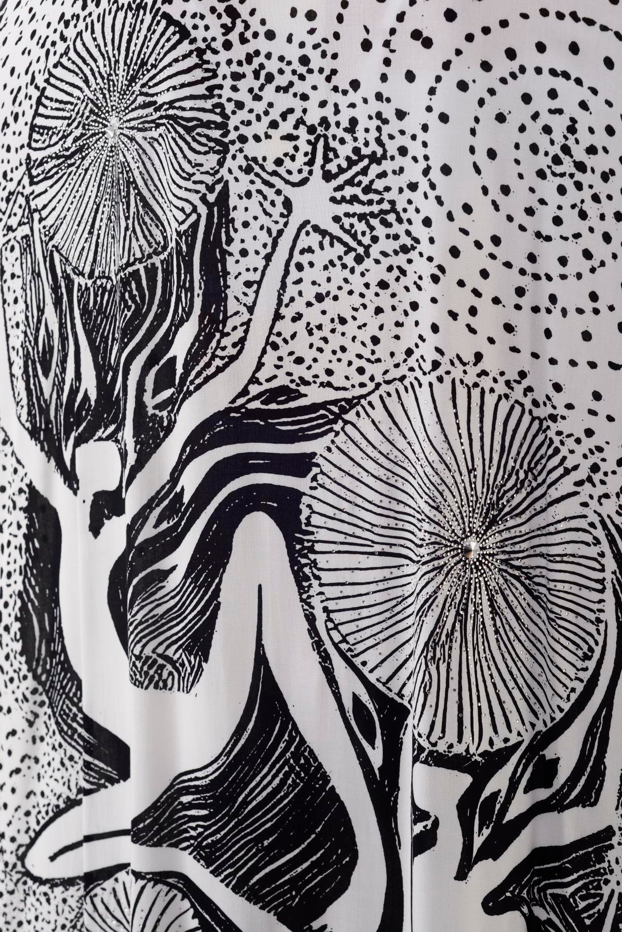 Black Ether Kimono