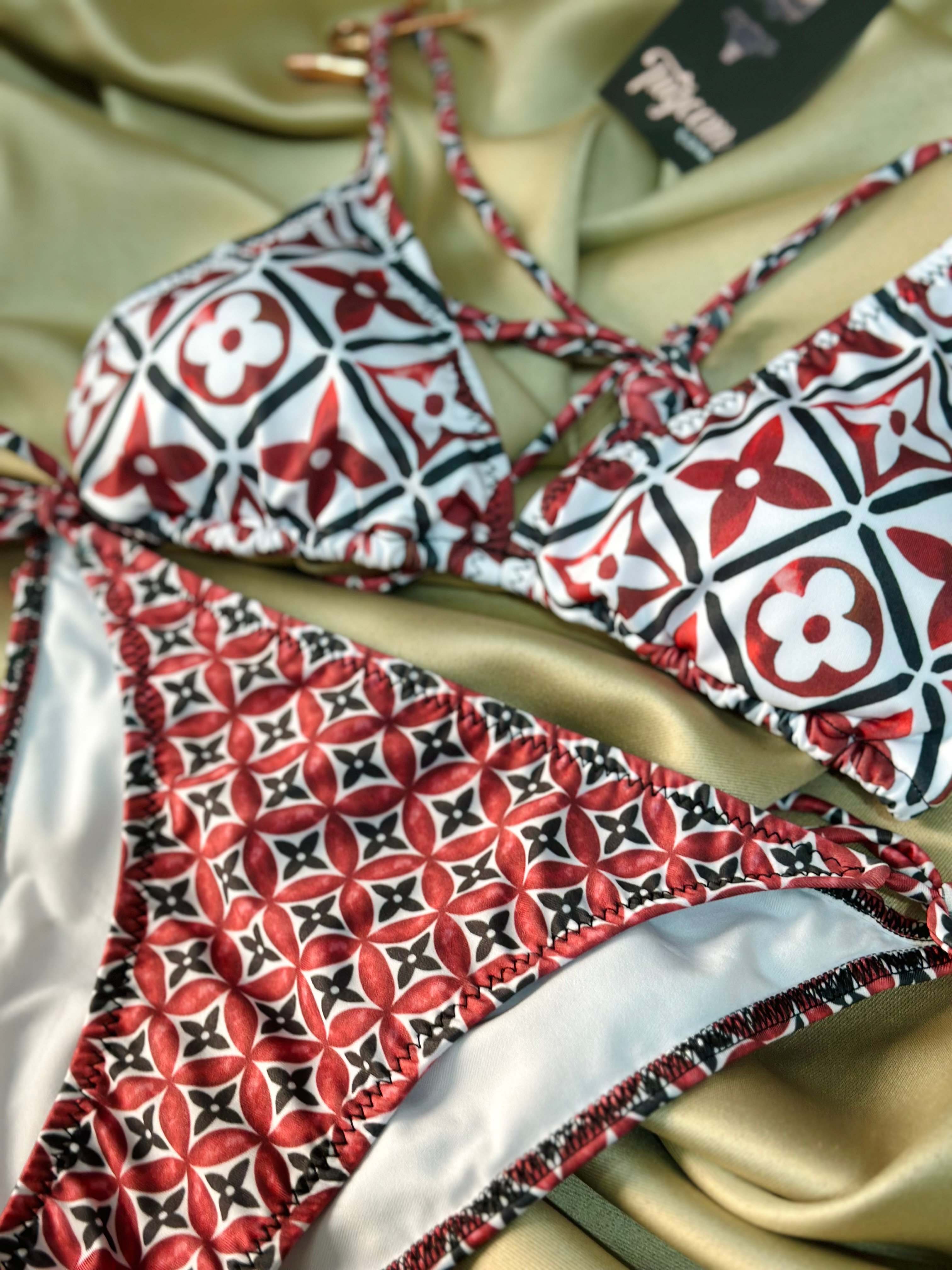 Mosaic Bloom Bikini Set