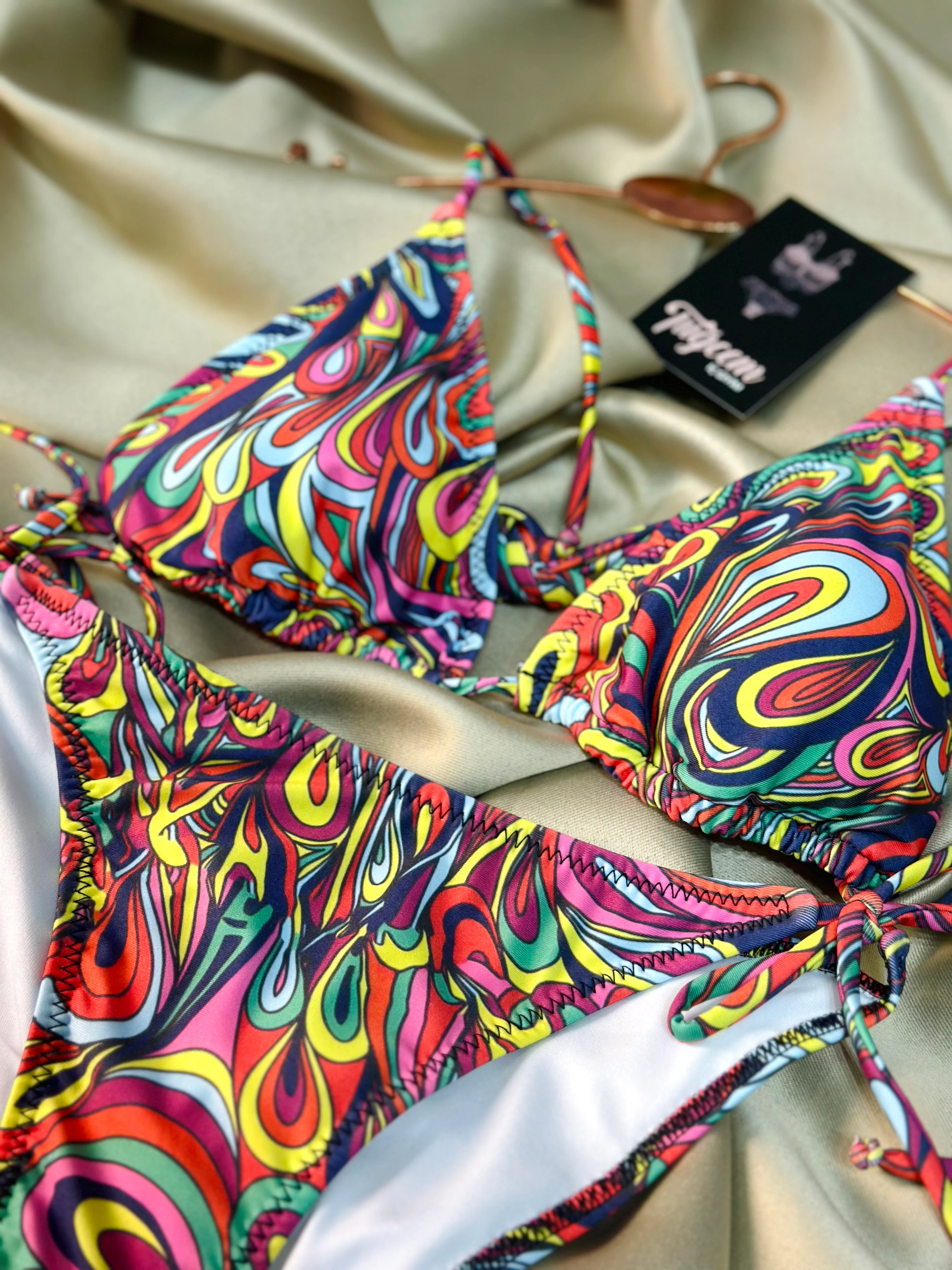 Electric Vibe Bikini Set
