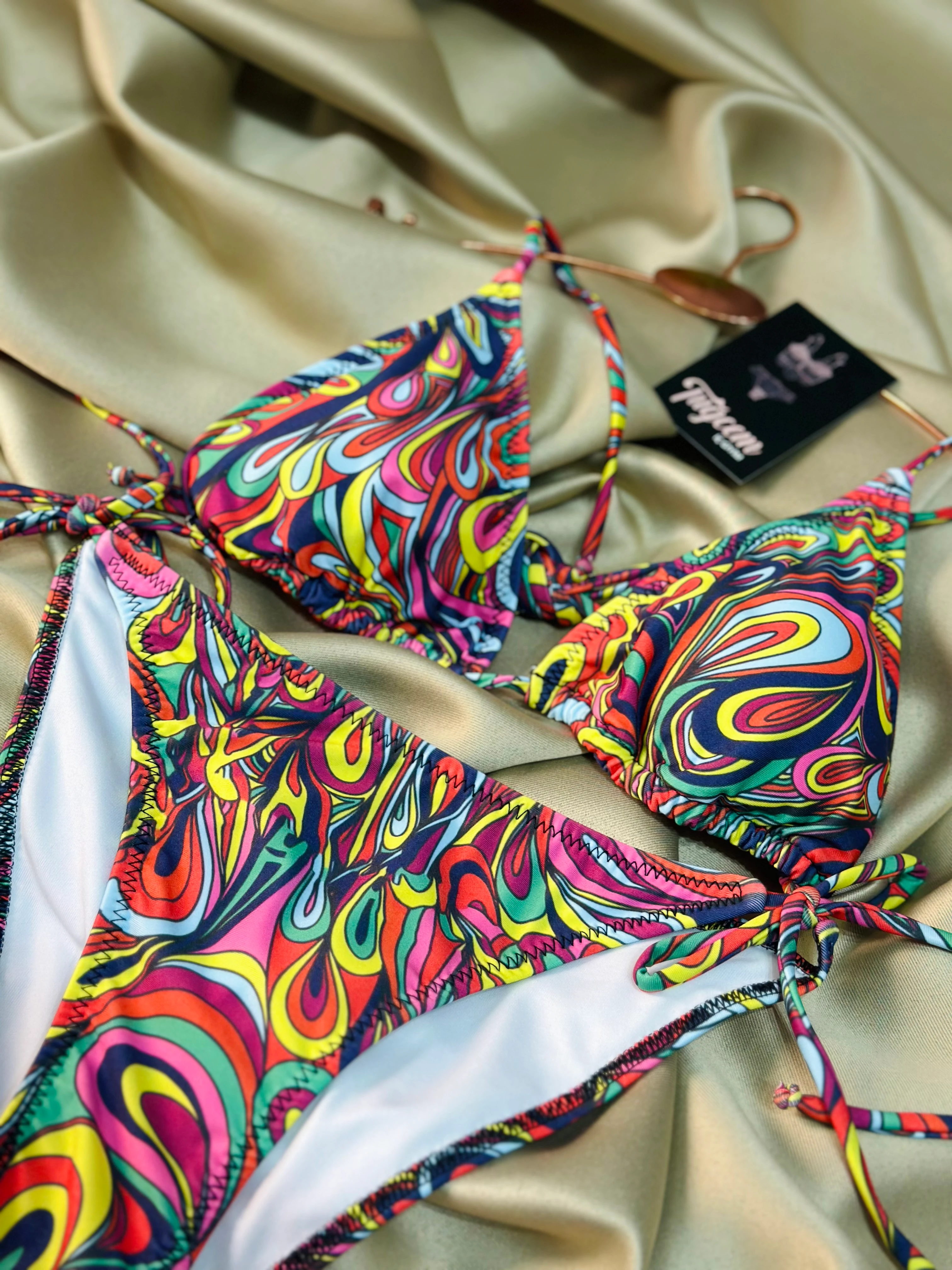 Electric Vibe Bikini Set