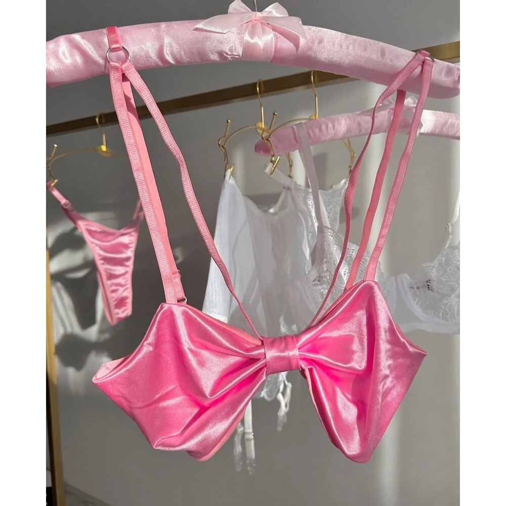 CandyBelle - Saten Fiyonk Set