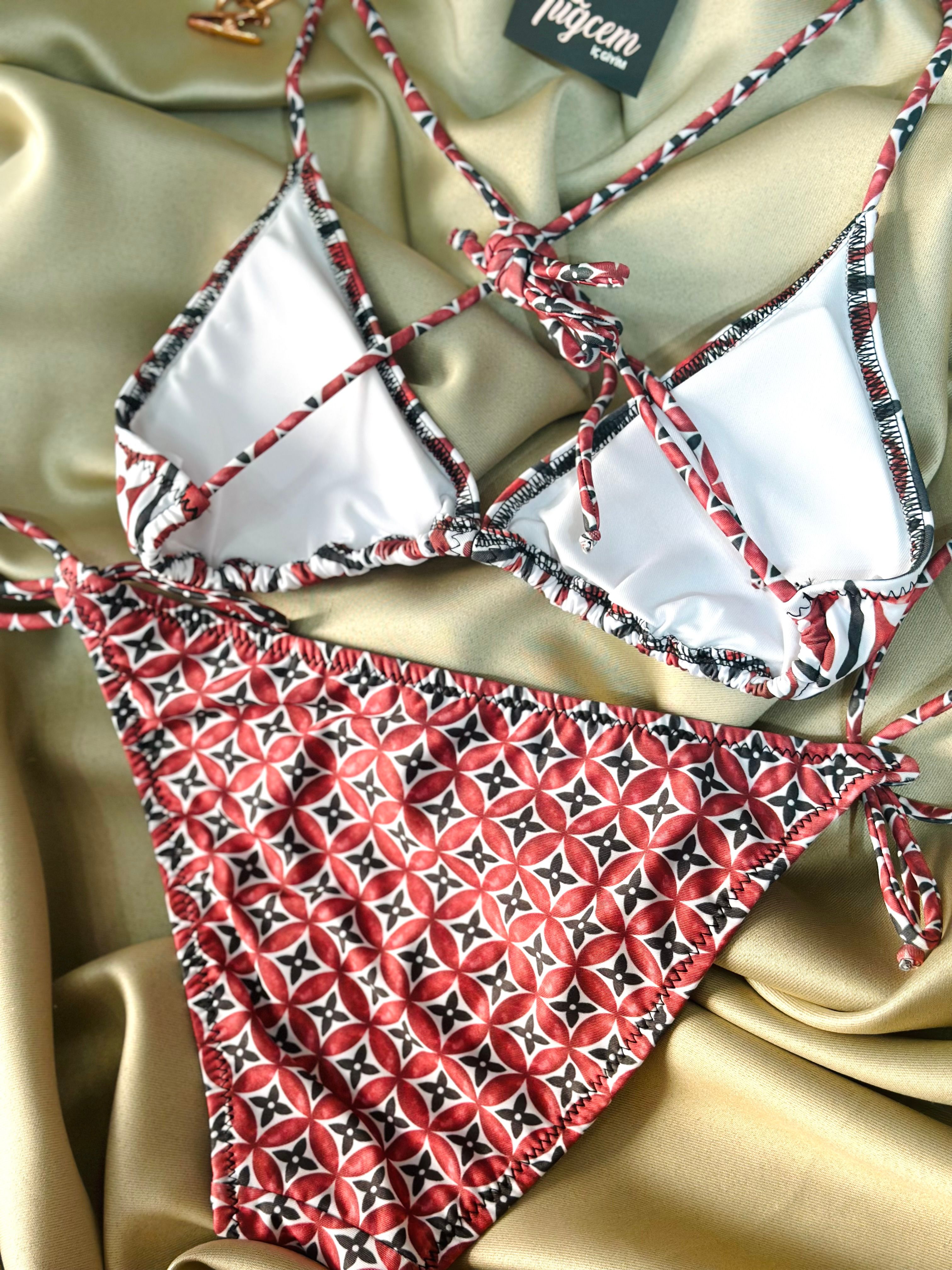 Mosaic Bloom Bikini Set
