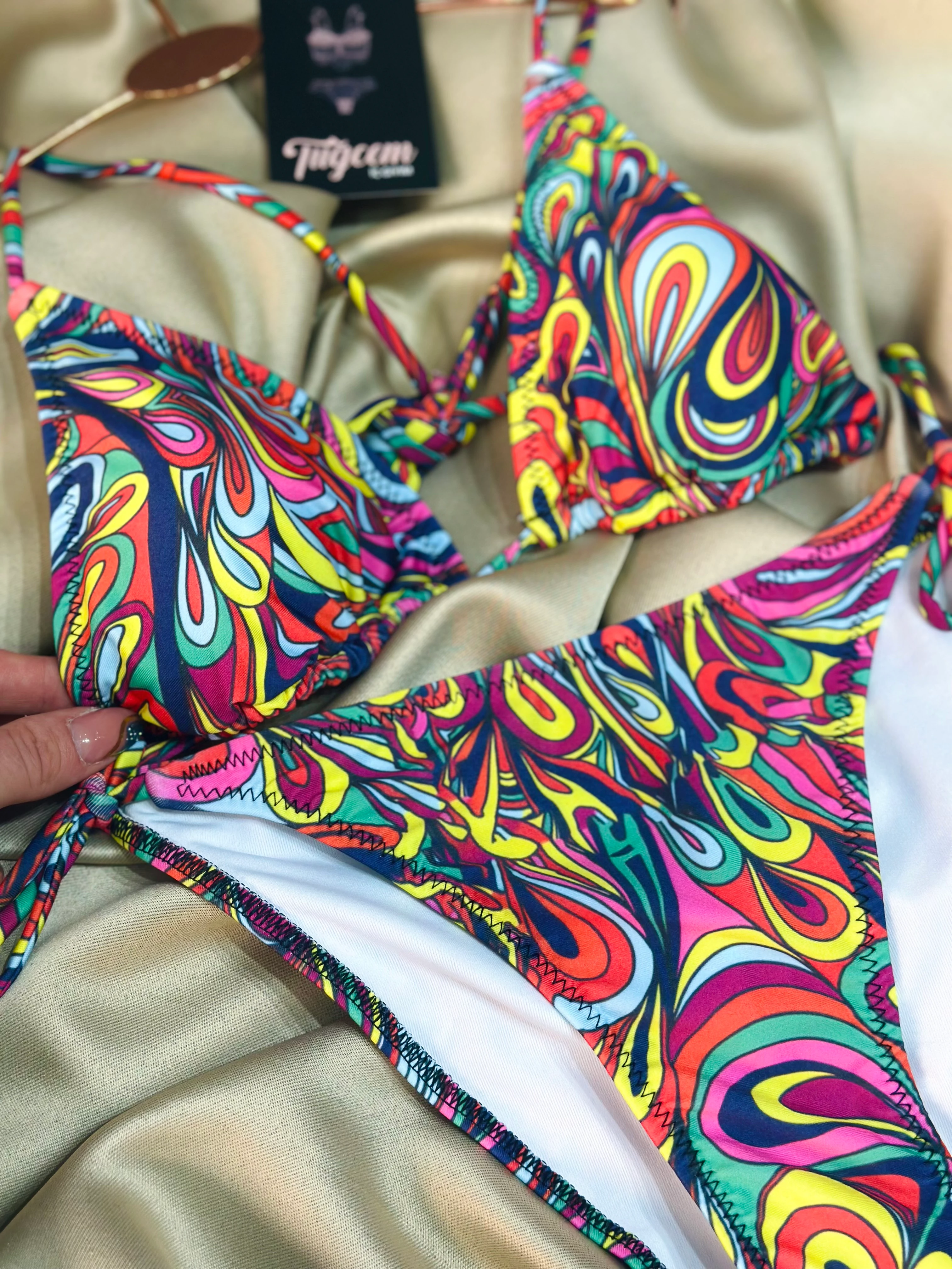 Electric Vibe Bikini Set