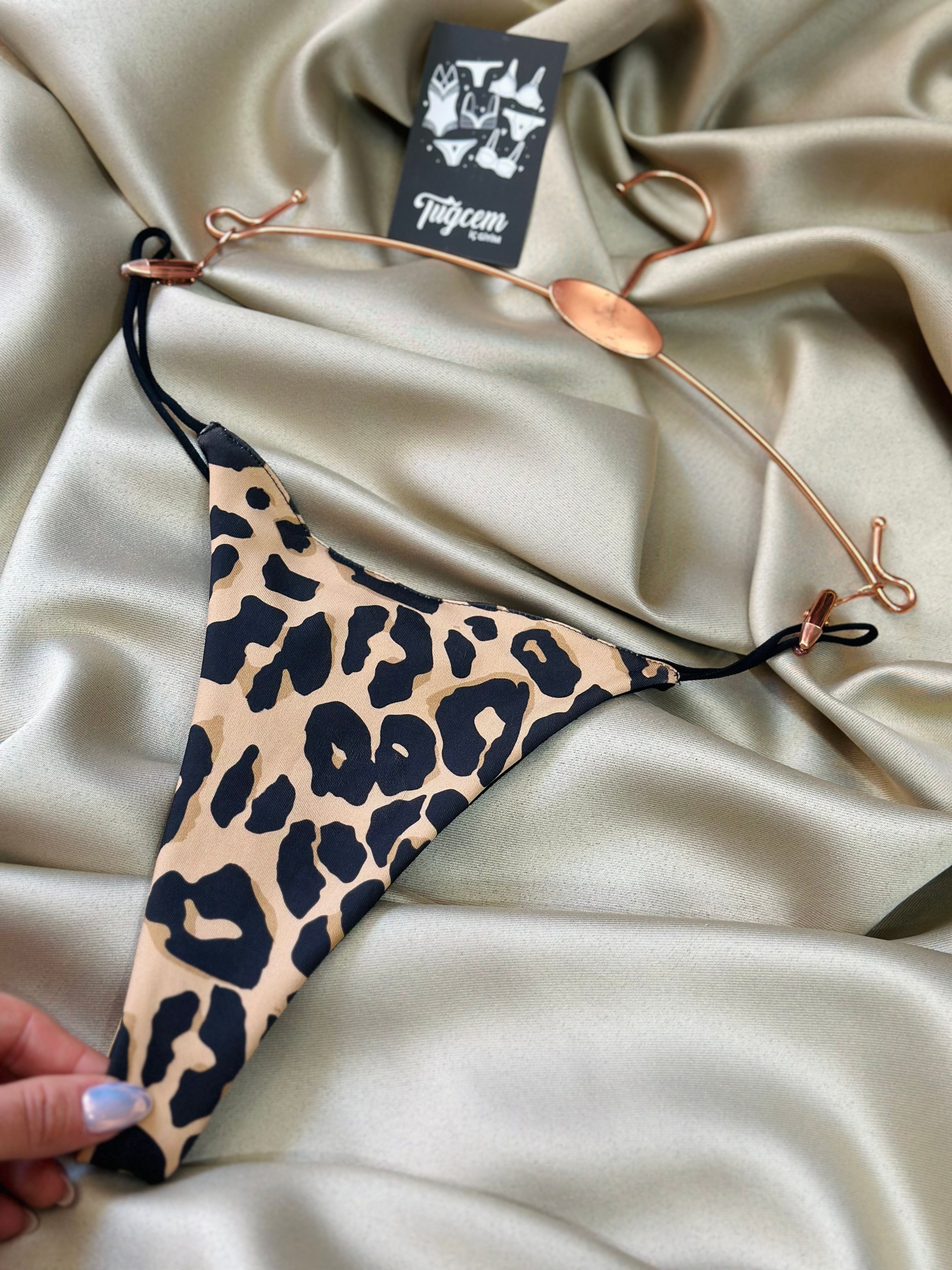 Wild Touch – Leopar Desenli String