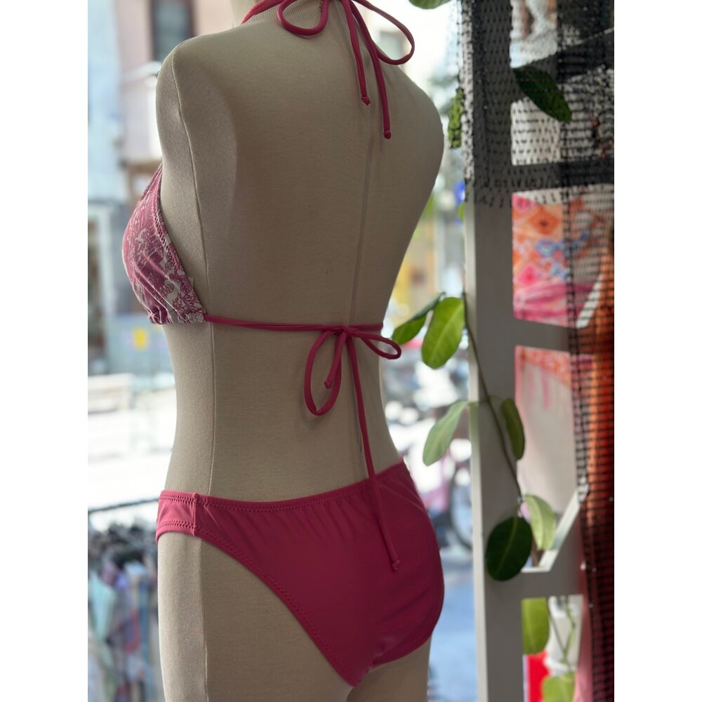 Pink Mirage – Pembe Desenli Bikini Takımı