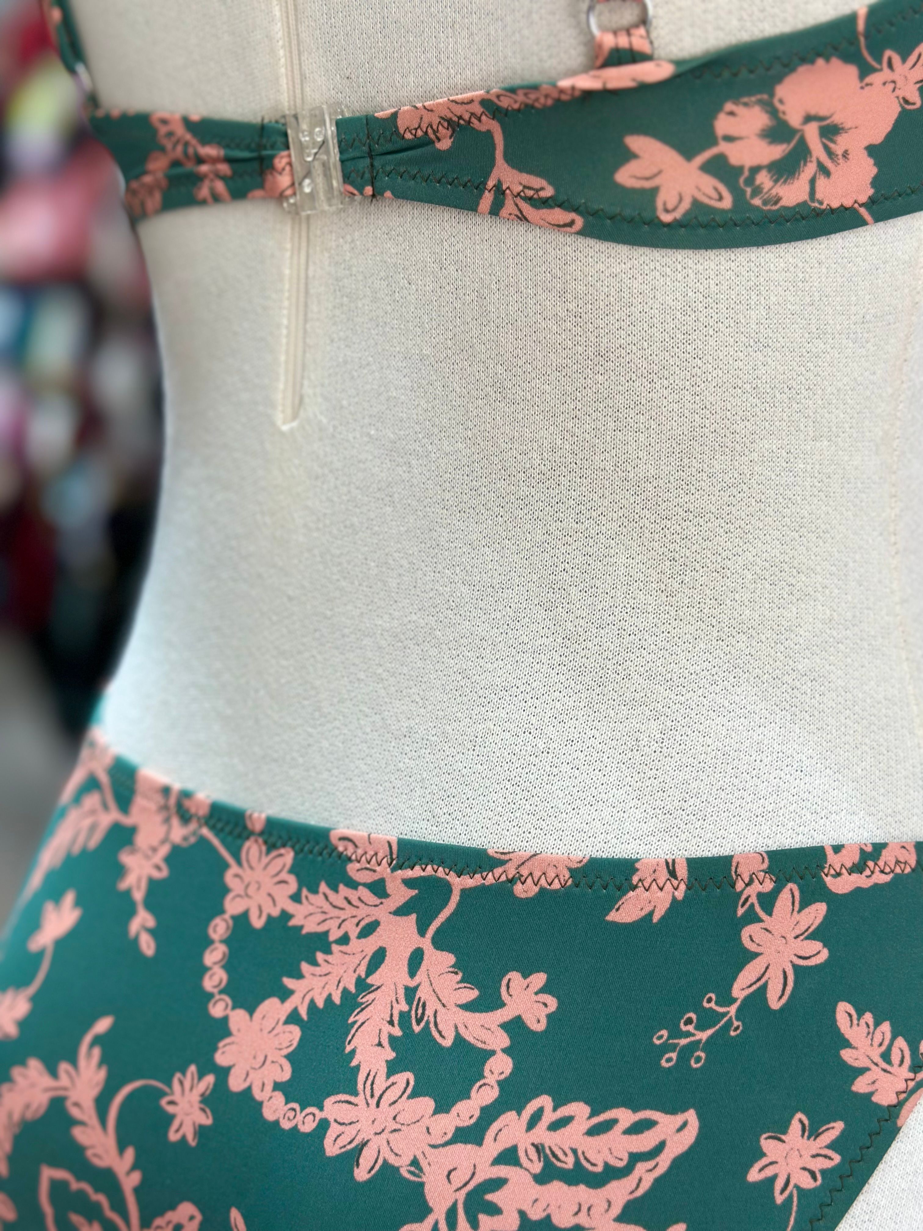 Elysian Bloom – Desenli Bikini Takımı