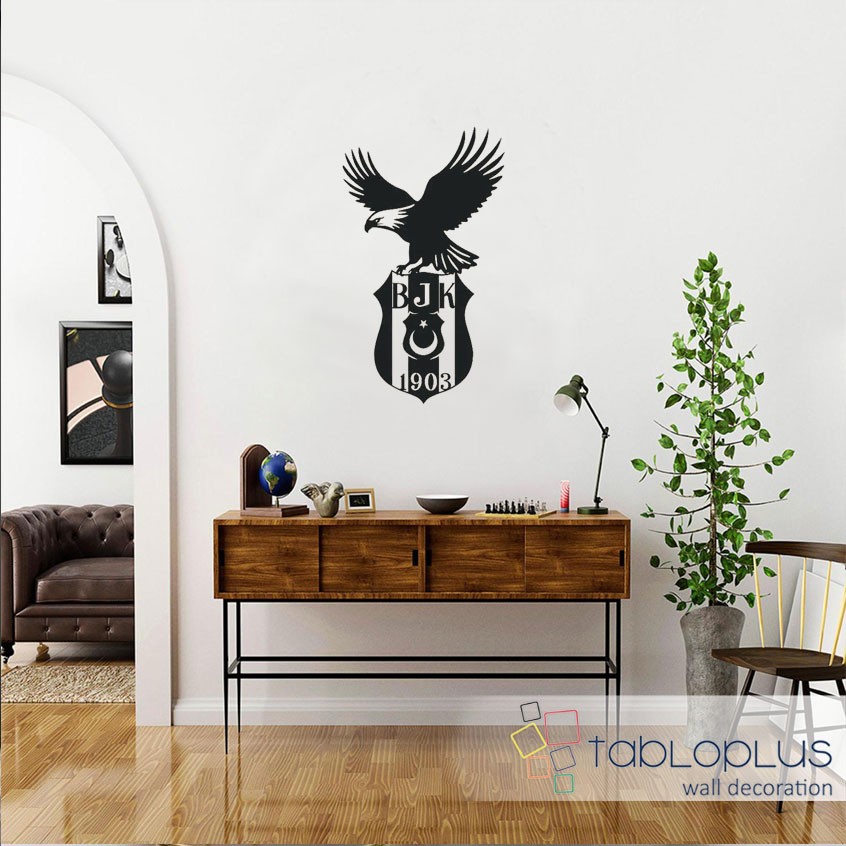 Beşiktaş Amblemi Metal Tablo